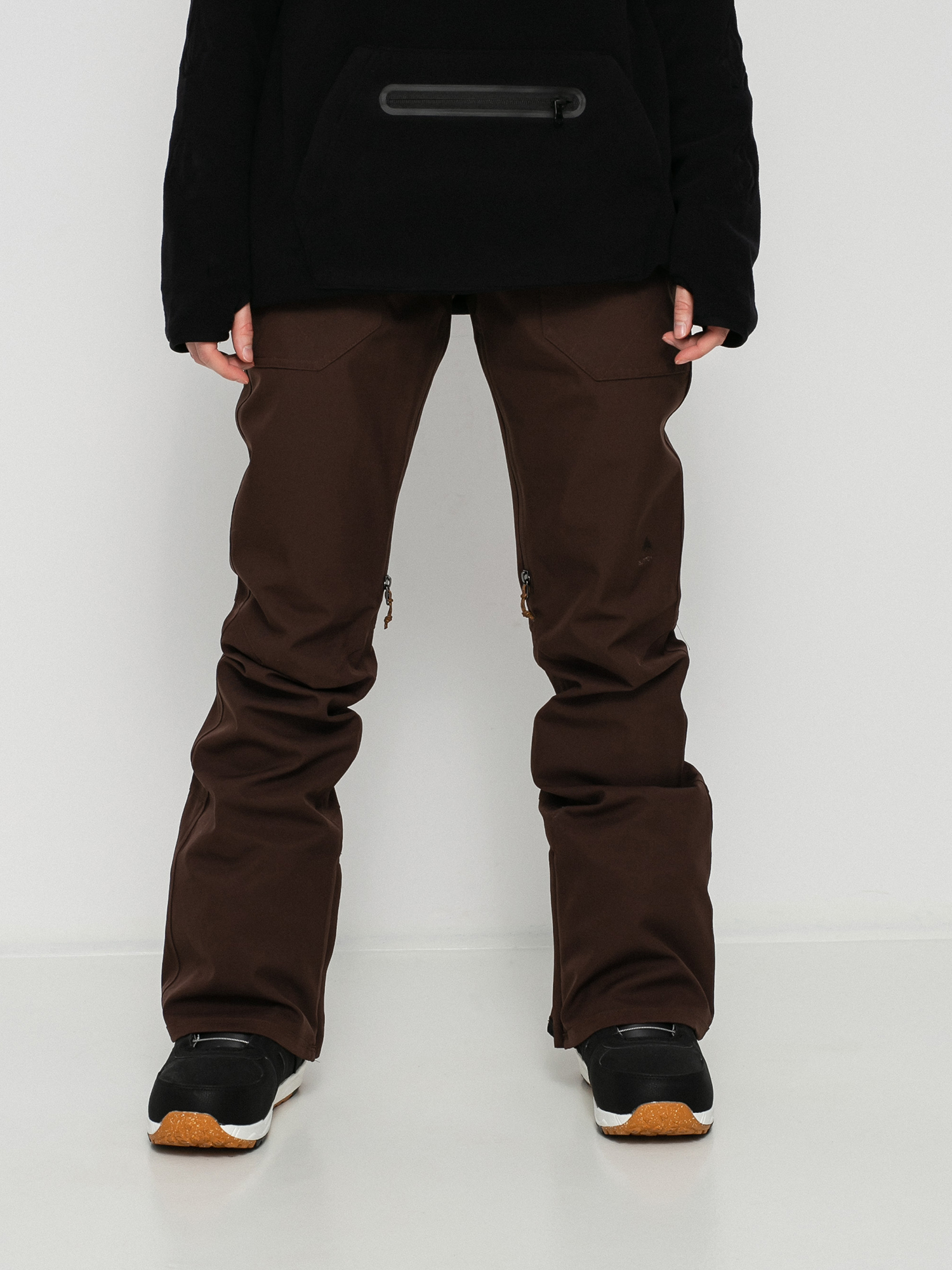 Damskie Spodnie snowboardowe Burton Vida (seal brown)