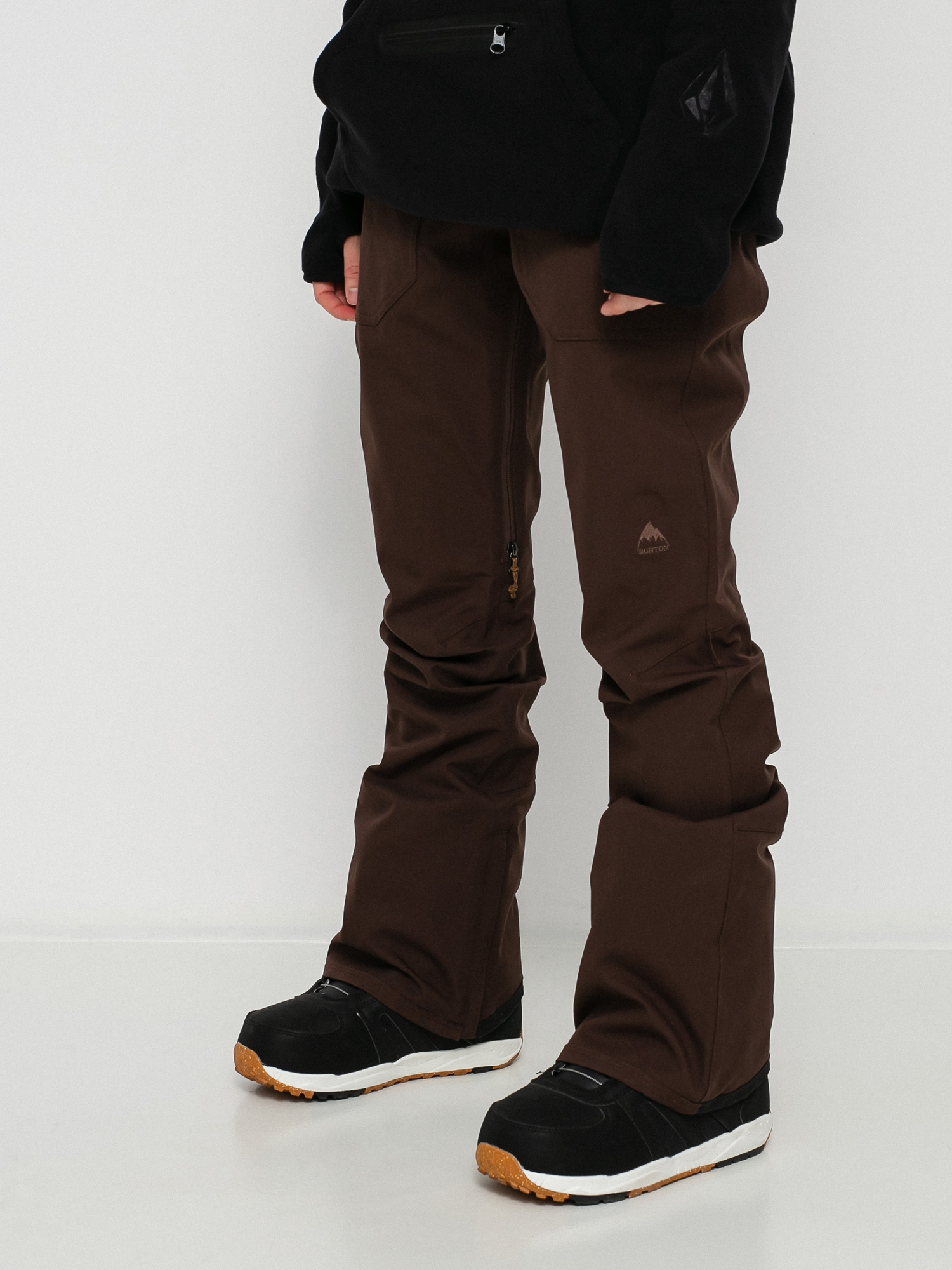 Damskie Spodnie snowboardowe Burton Vida (seal brown)