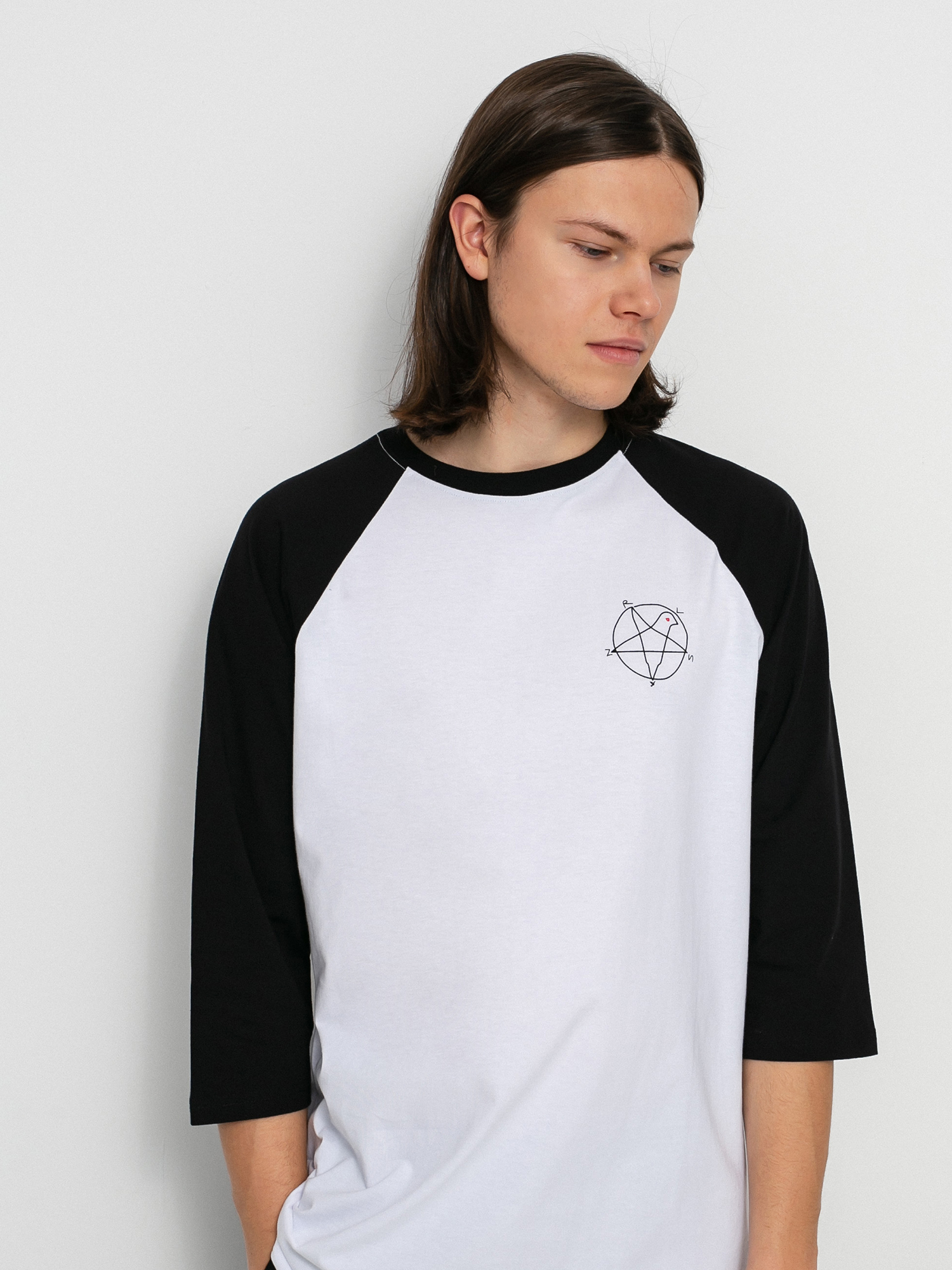 Longsleeve Nervous Superstar (black/white)