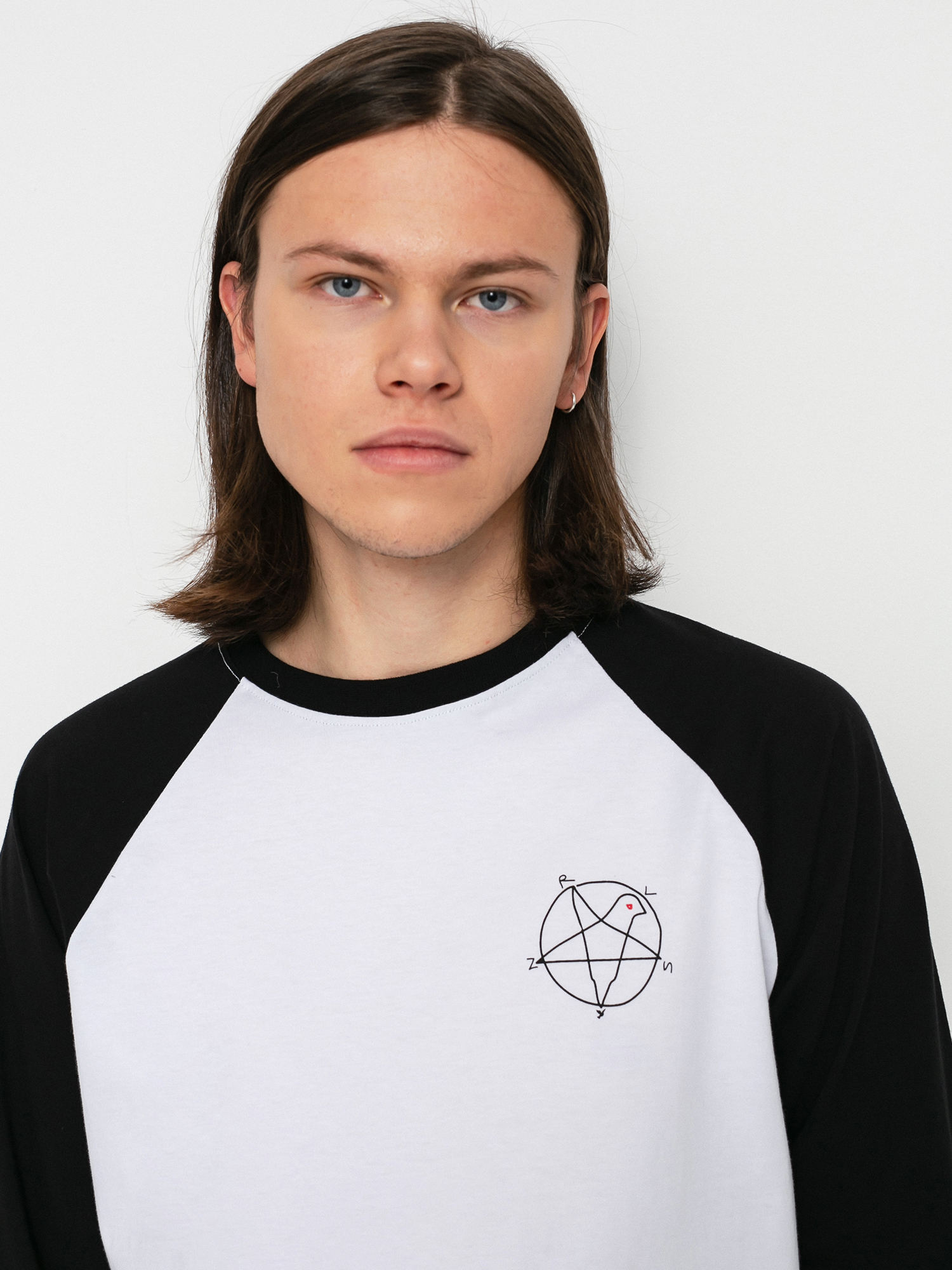 Longsleeve Nervous Superstar (black/white)