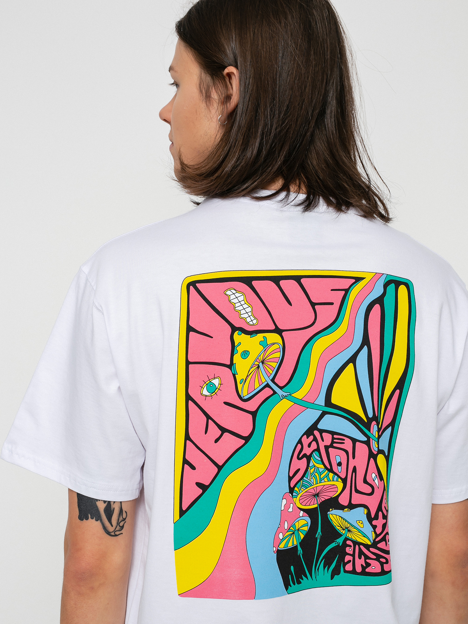 T-shirt Nervous Strong Expirience (white)