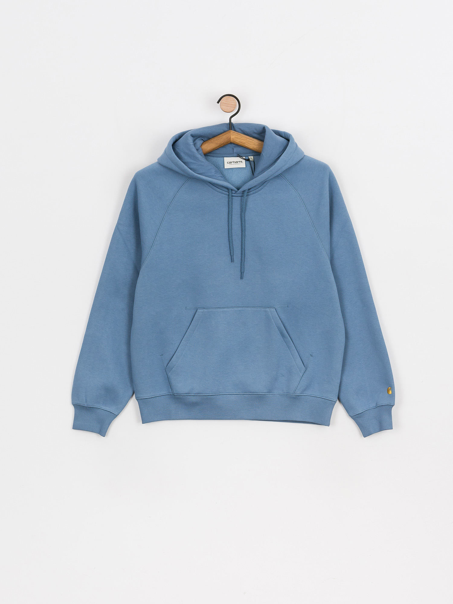 Bluza z kapturem Carhartt WIP Chase HD Wmn (icy water/gold)
