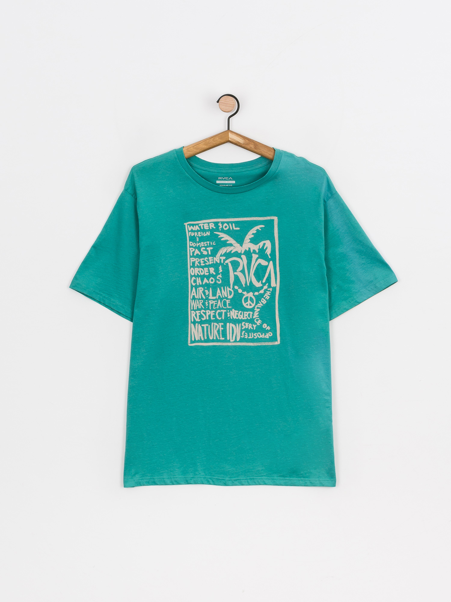 T-shirt RVCA Vibes (turquoise)