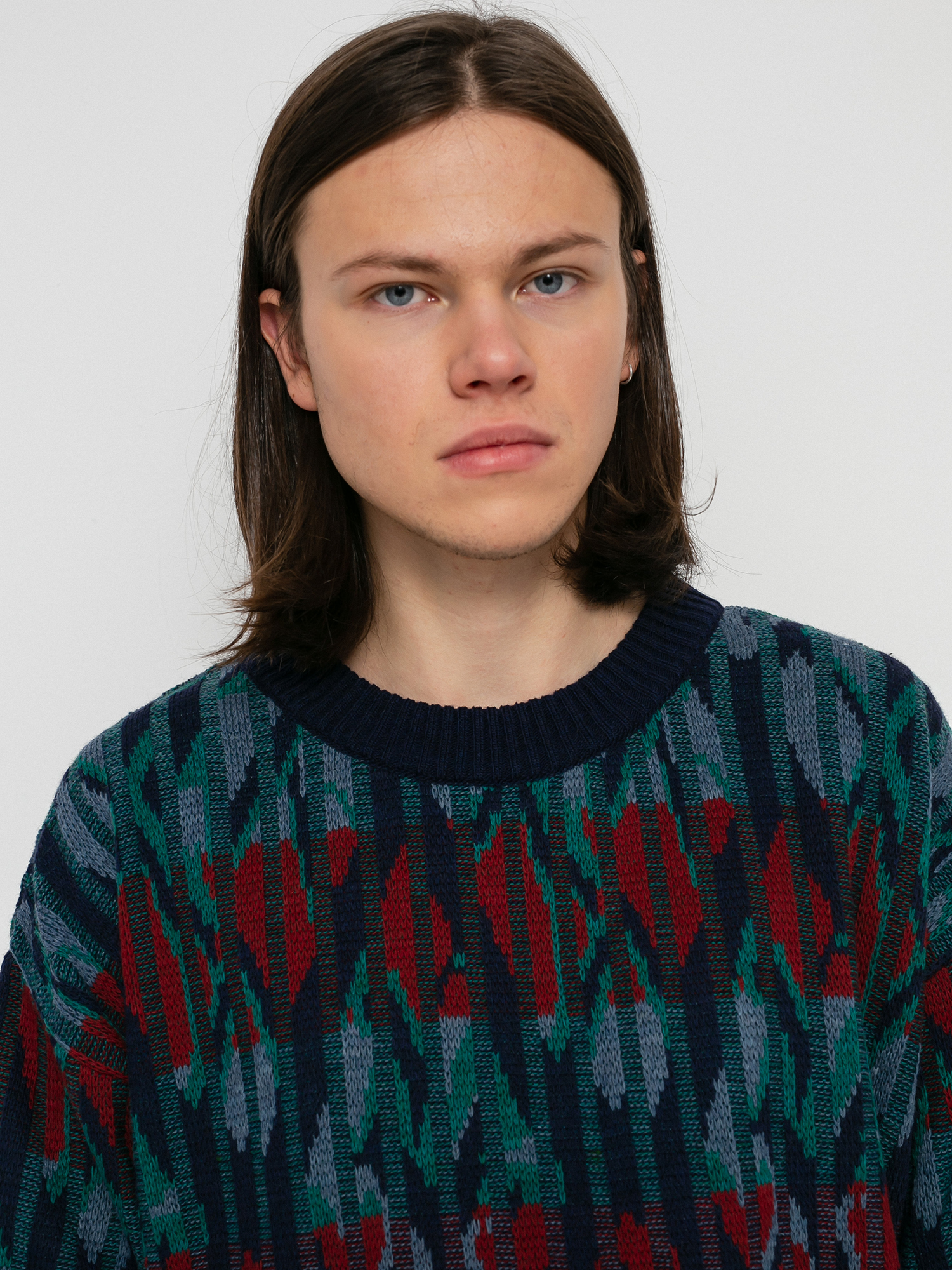 Sweter Polar Skate Paul Knit (rich navy)