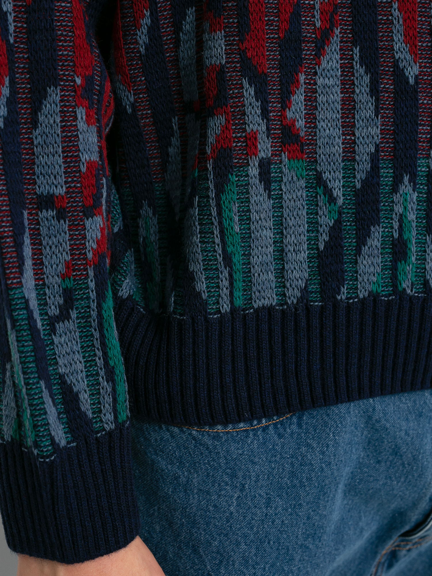 Sweter Polar Skate Paul Knit (rich navy)