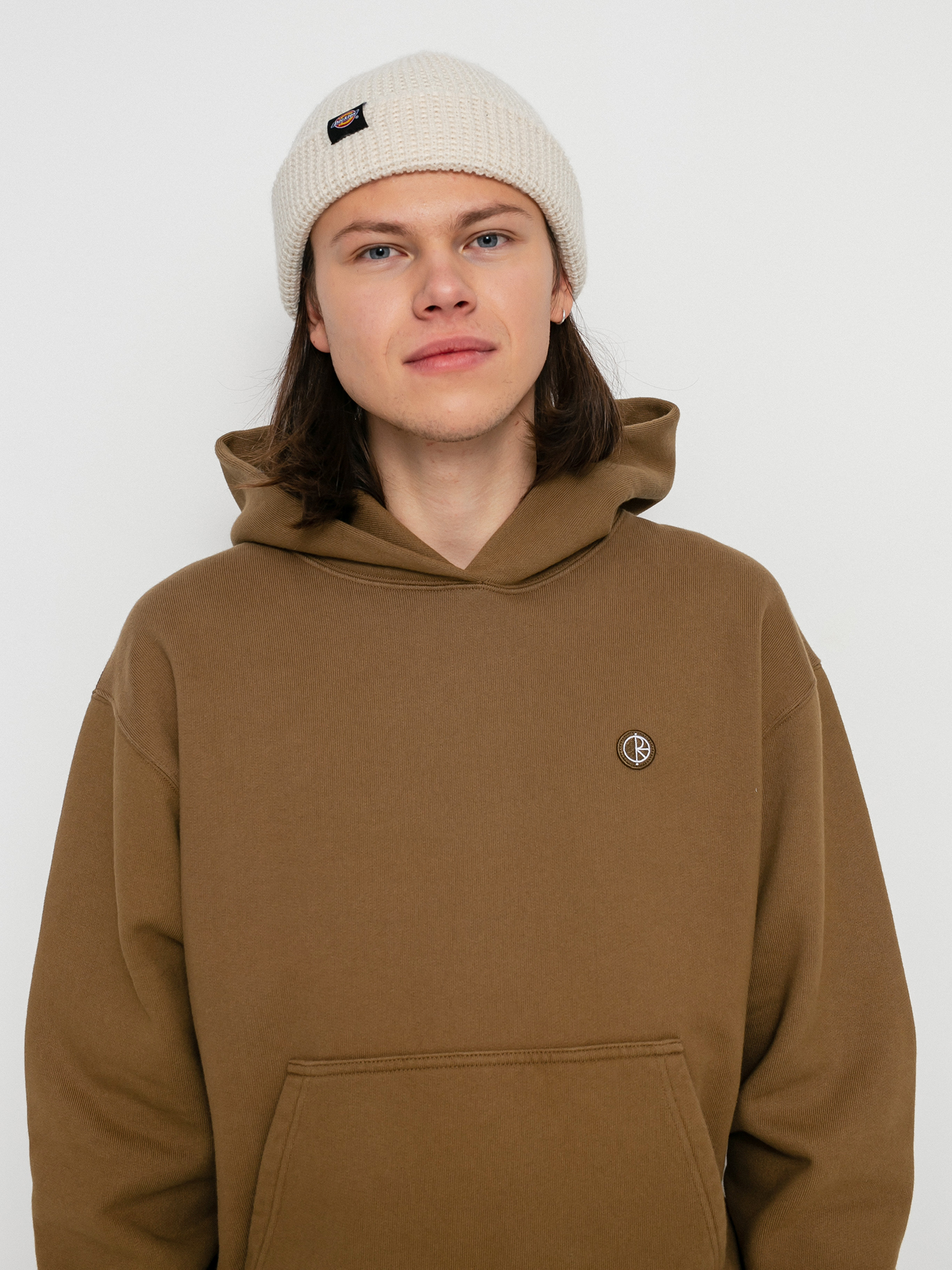 Bluza z kapturem Polar Skate Patch HD (brass)