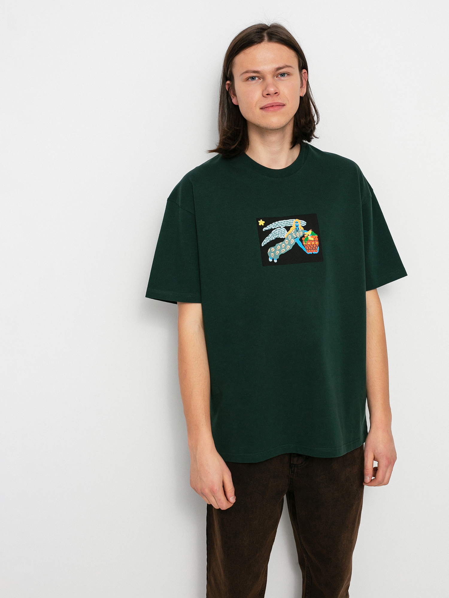 T-shirt Polar Skate Fruit Lady (dark green)