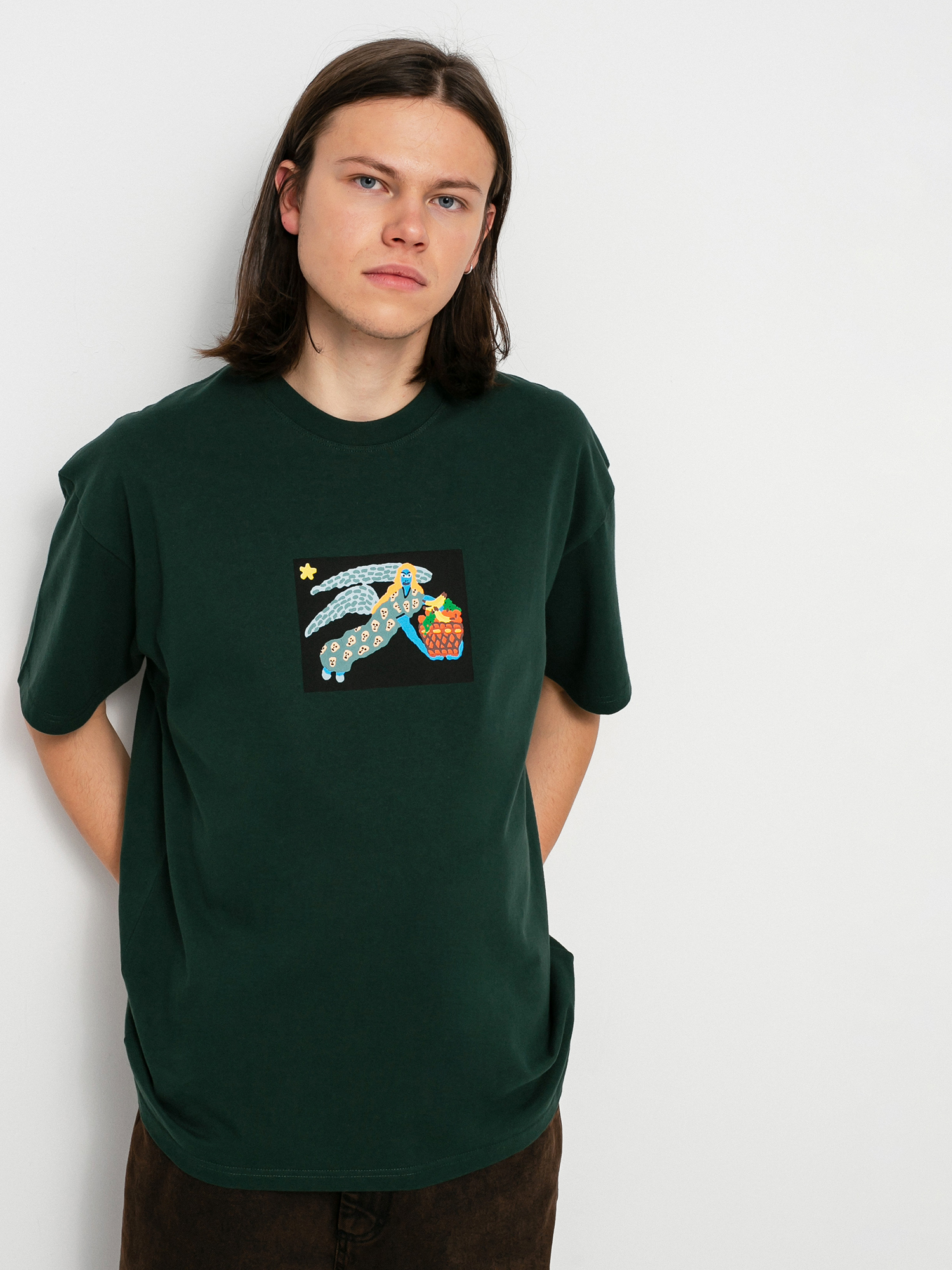 T-shirt Polar Skate Fruit Lady (dark green)