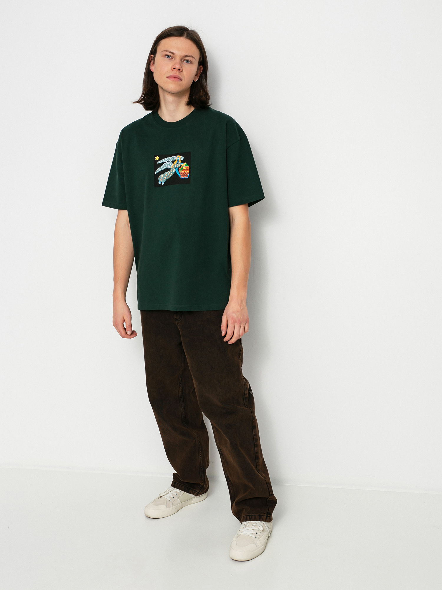 T-shirt Polar Skate Fruit Lady (dark green)