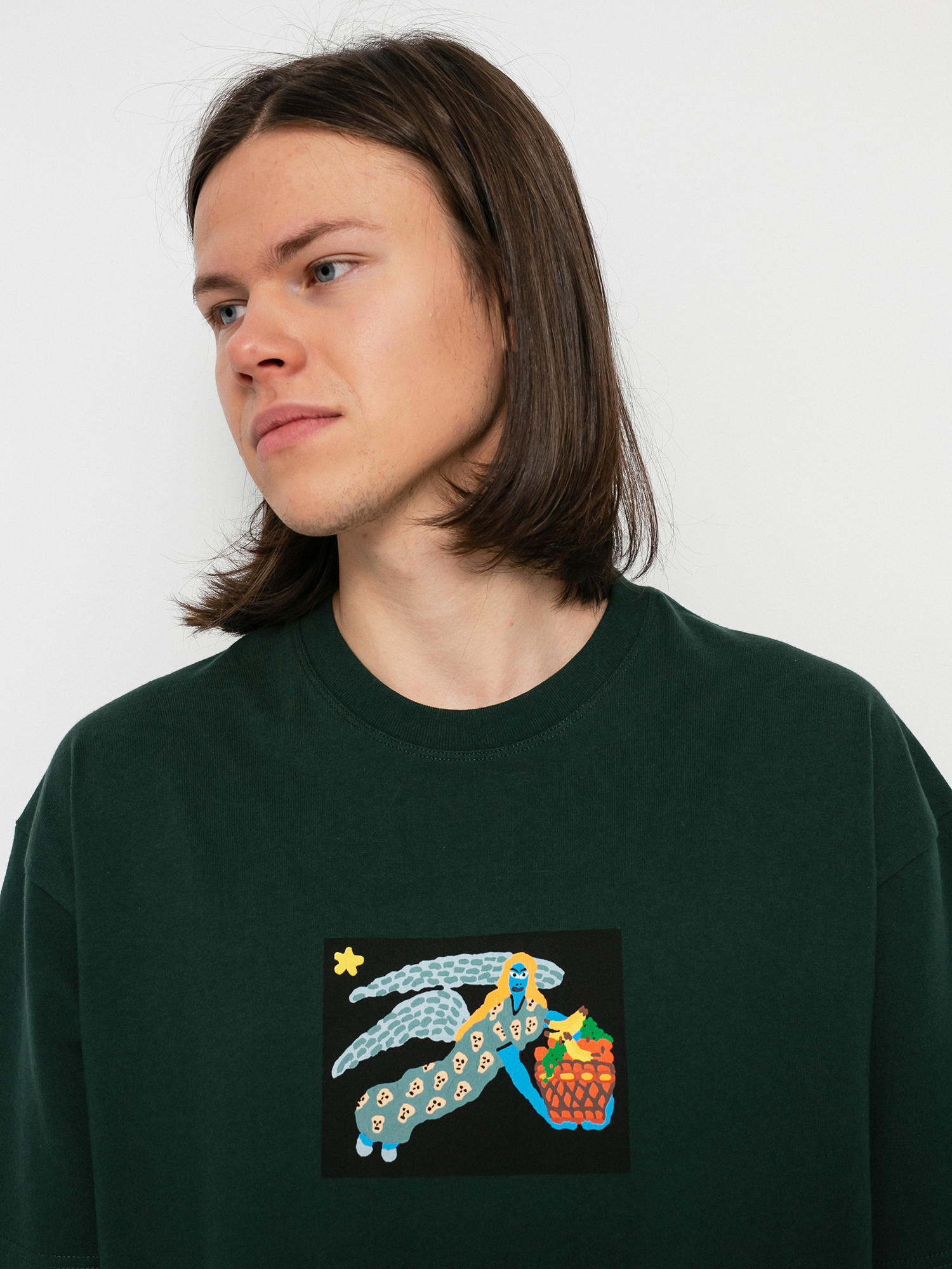 T-shirt Polar Skate Fruit Lady (dark green)