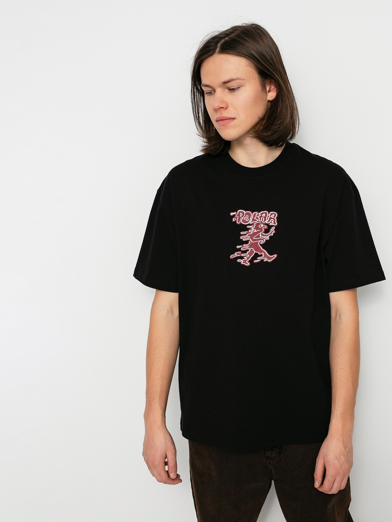 T-shirt Polar Skate Liquid Man (black)