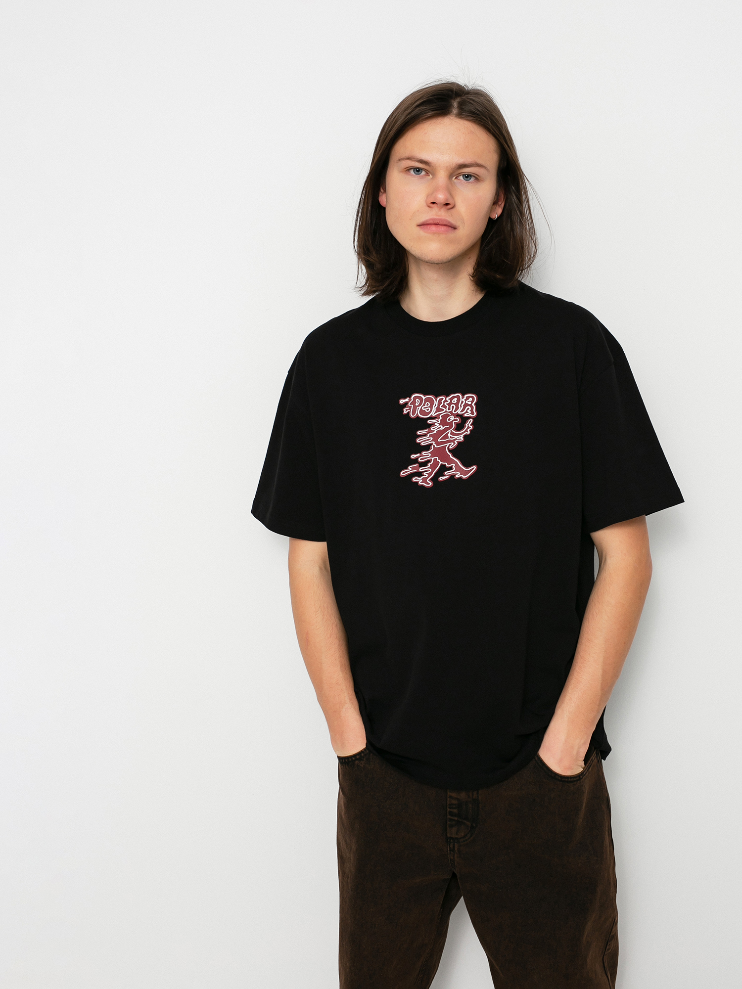 T-shirt Polar Skate Liquid Man (black)