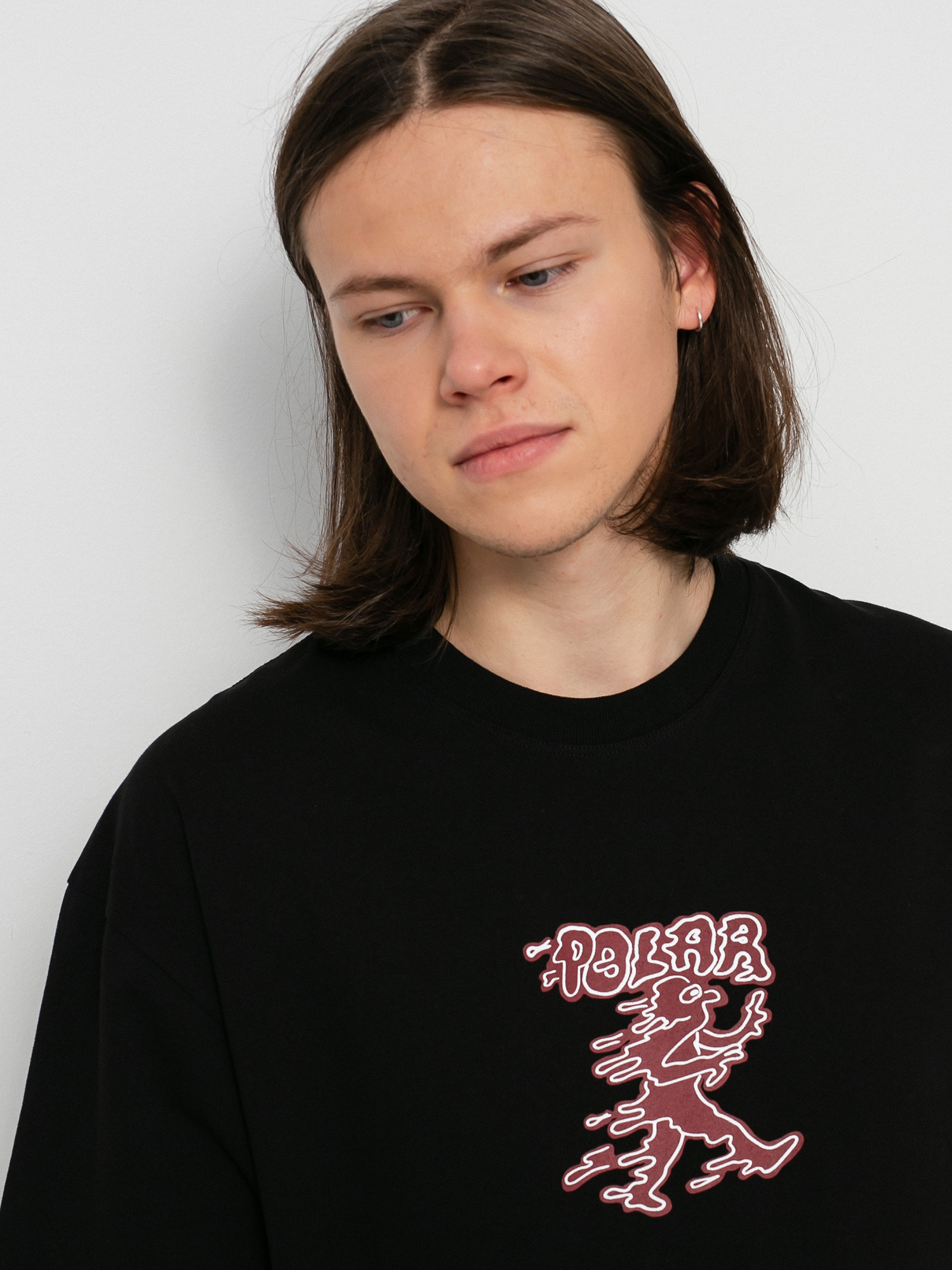 T-shirt Polar Skate Liquid Man (black)