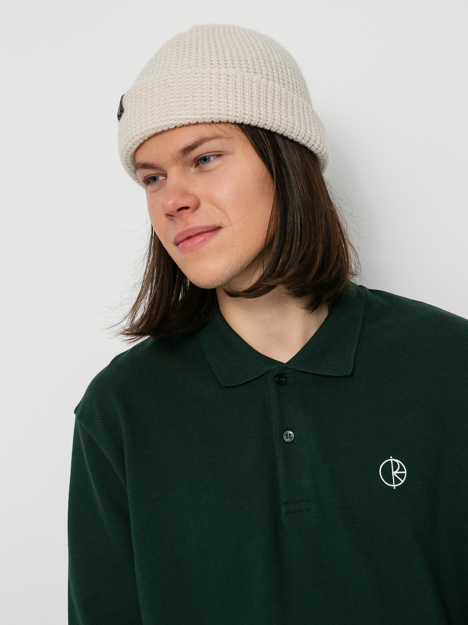 Longsleeve Polar Skate Polo (dark green)