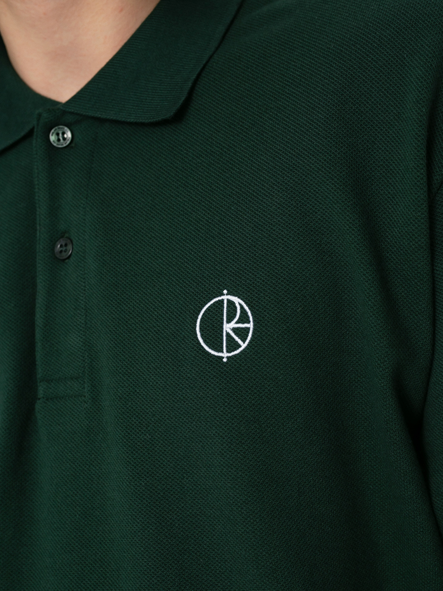 Longsleeve Polar Skate Polo (dark green)