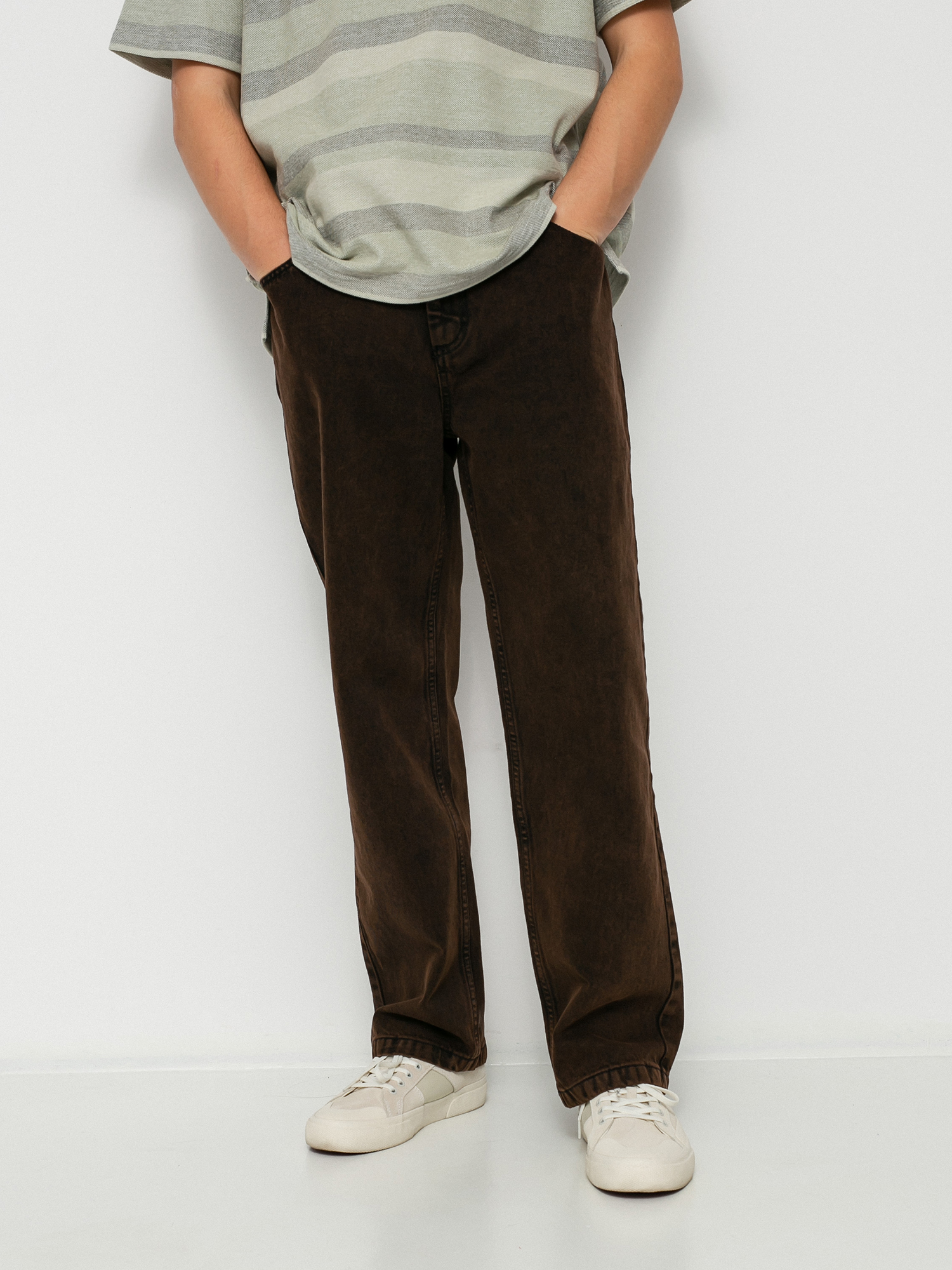 Spodnie Polar Skate 93 Denim (brown black)