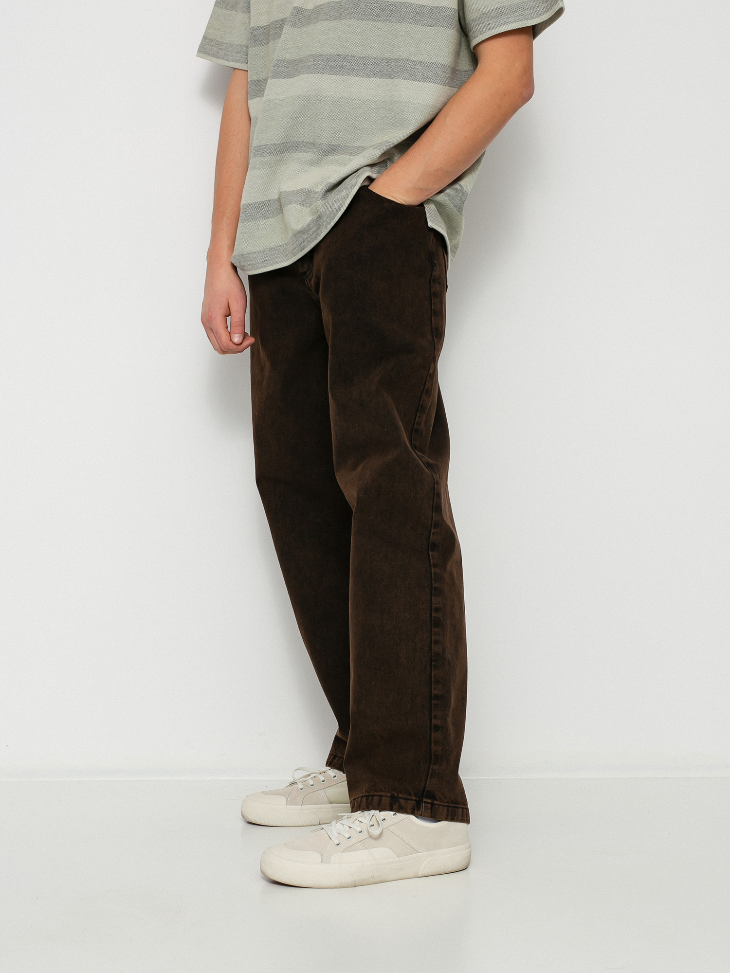 Spodnie Polar Skate 93 Denim (brown black)