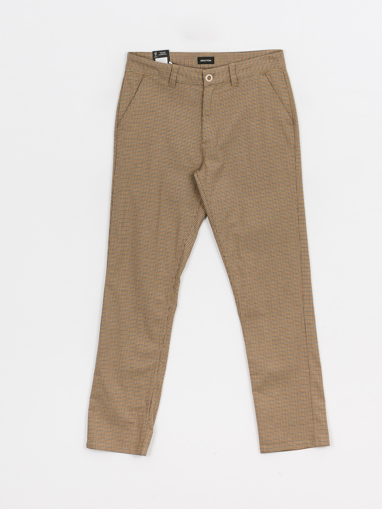 Spodnie Brixton Choice Chino (vanilla houndstooth)