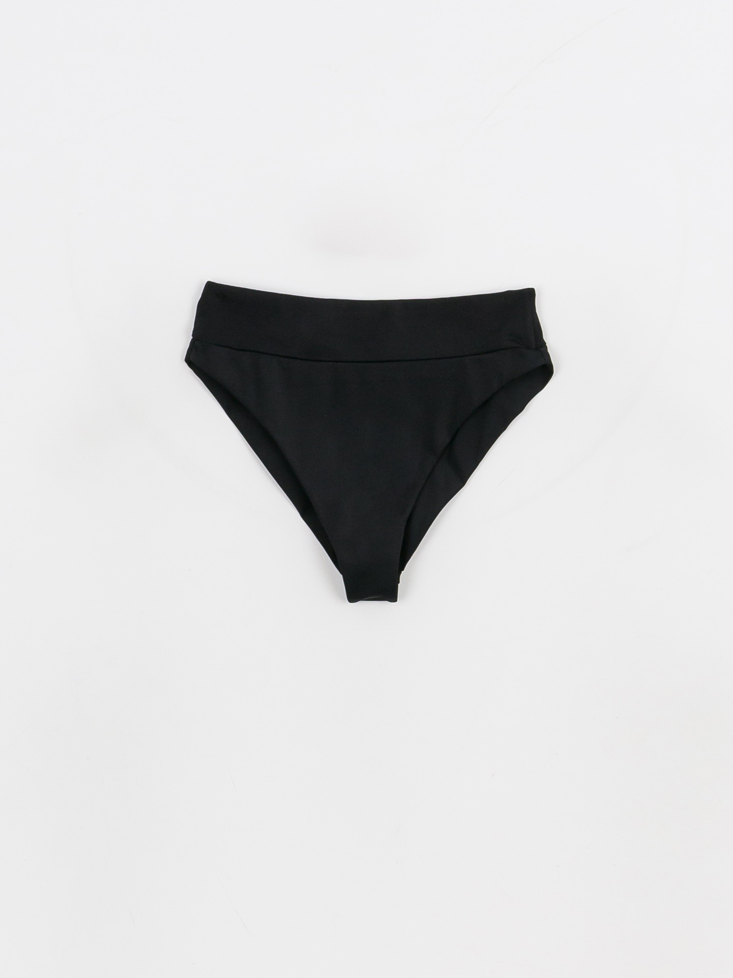 Dół od bikini RVCA Solid High Rise Wmn (black)