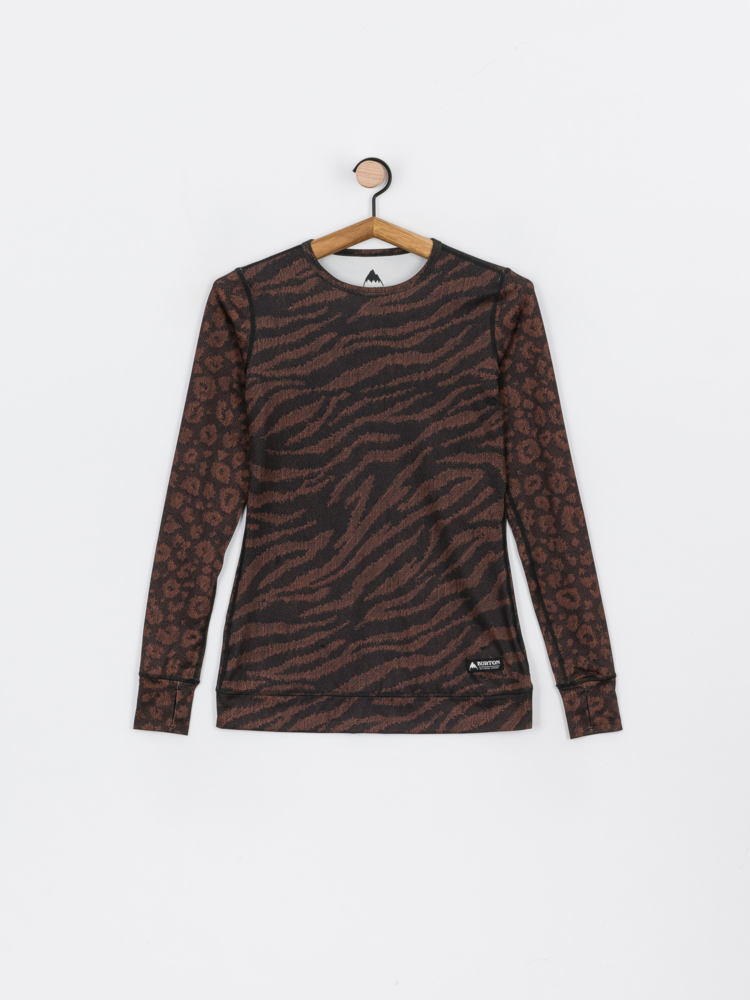 Damski Longsleeve aktywny Burton Midweight Base Layer (animal mashup)