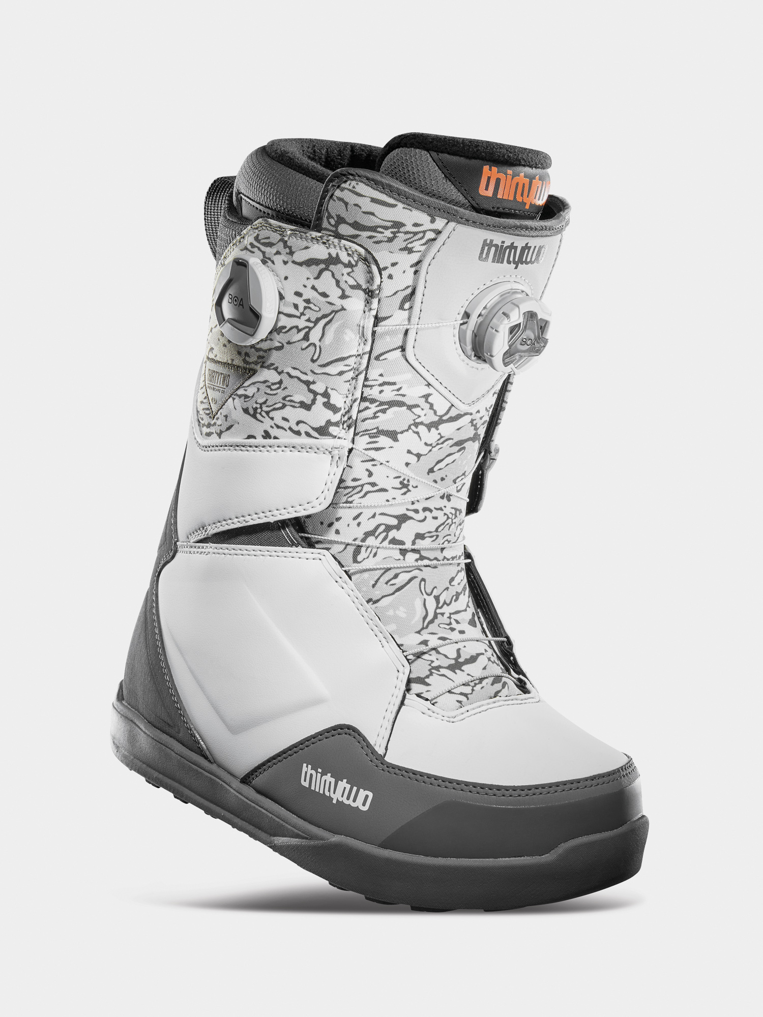 Męskie Buty snowboardowe ThirtyTwo Lashed Double Boa (white/camo)