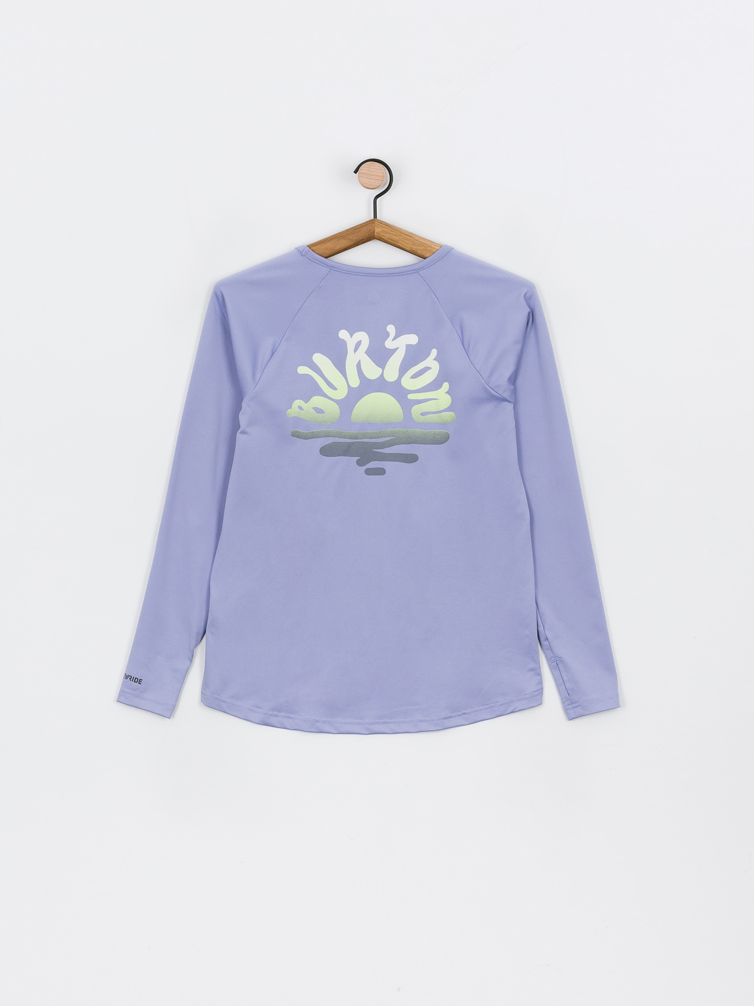 Damski Longsleeve aktywny Burton Roadie Base Layer Tech (foxglove violet)