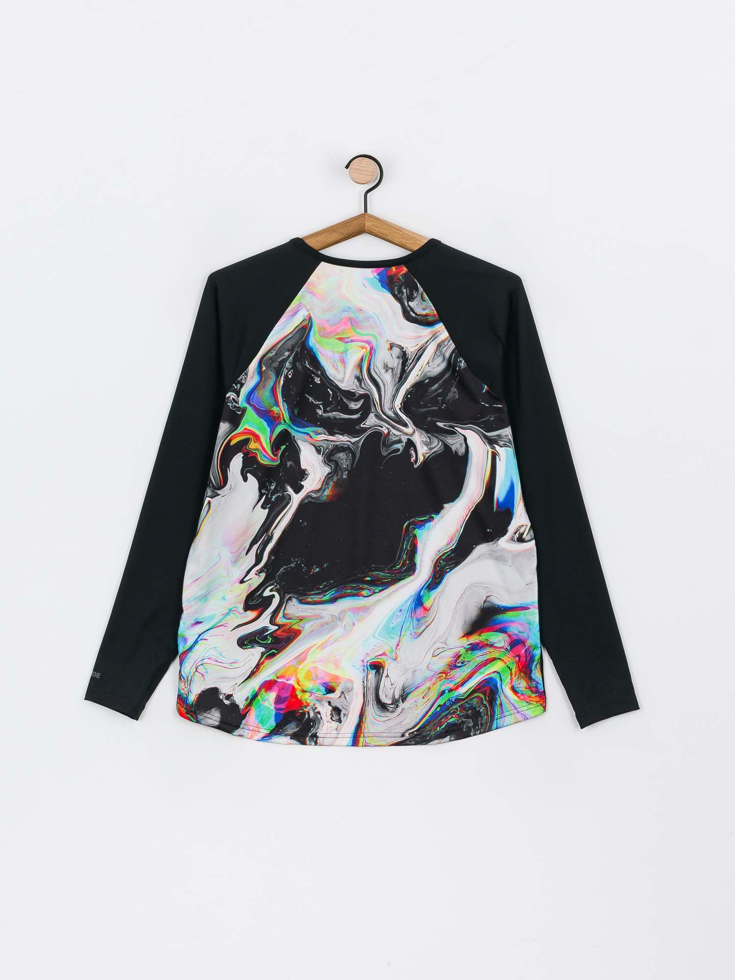 Damski Longsleeve aktywny Burton Roadie Base Layer Tech (true black/maalavidaa)