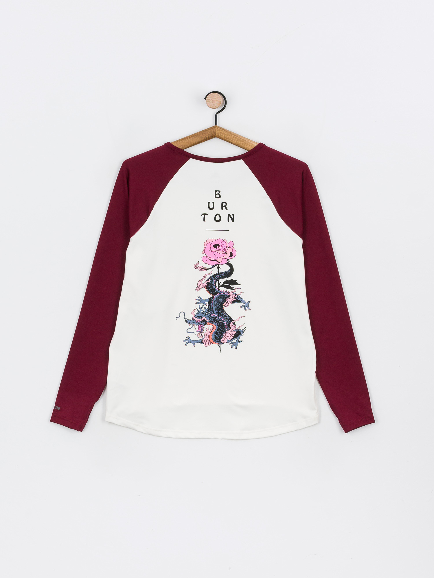 Damski Longsleeve aktywny Burton Roadie Base Layer Tech (mulled berry)