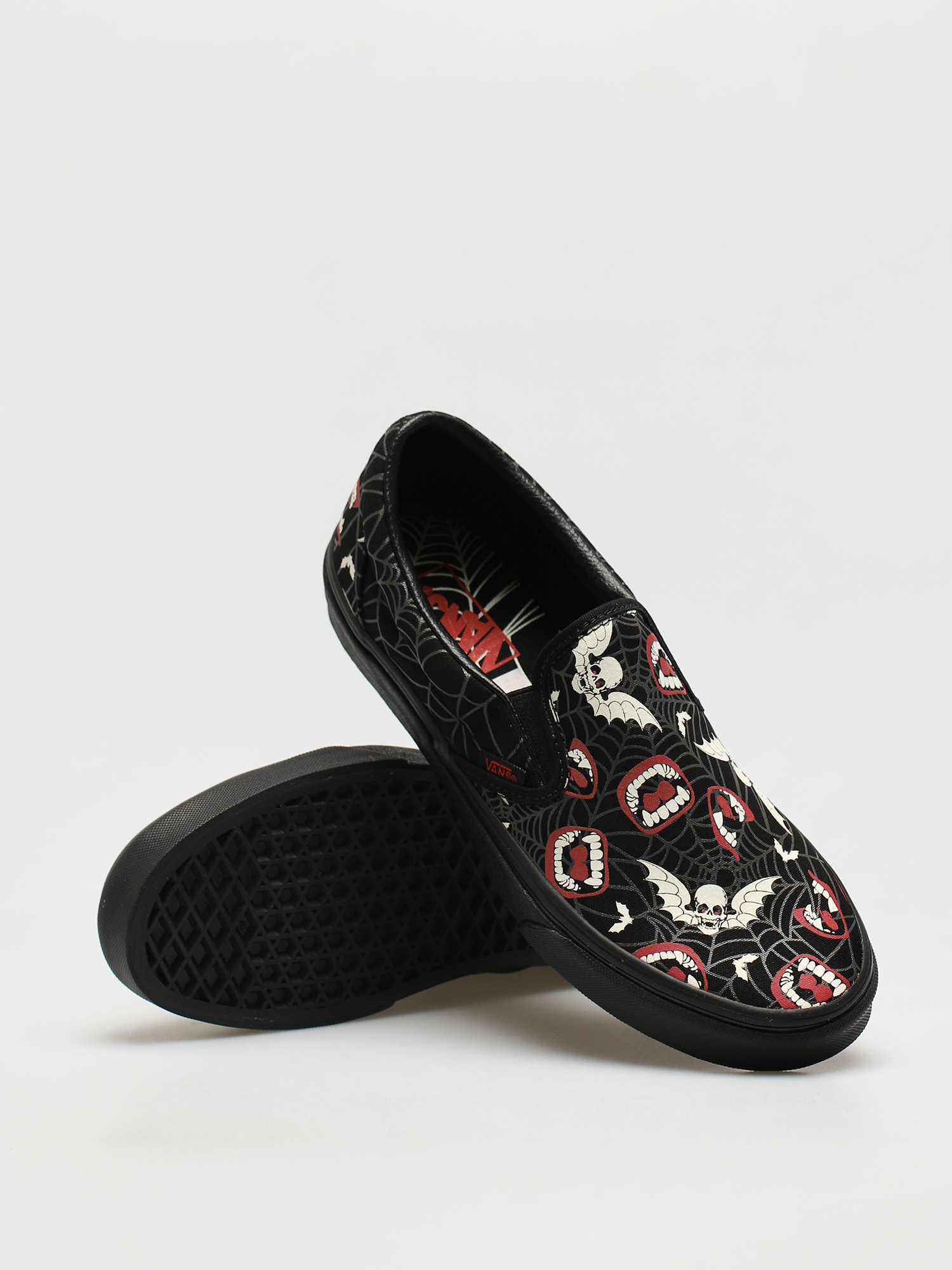 Buty Vans Classic Slip On (glow frights/blk/blk)