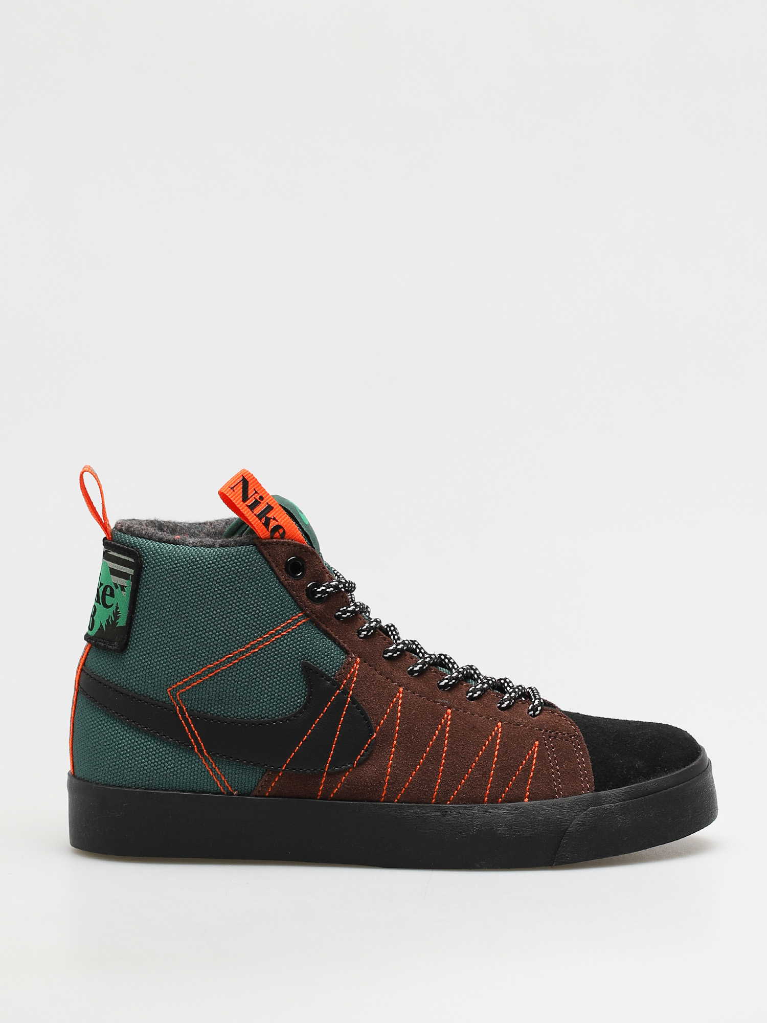 Buty Nike SB Zoom Blazer Mid Premium (noble green/black white safety orange)