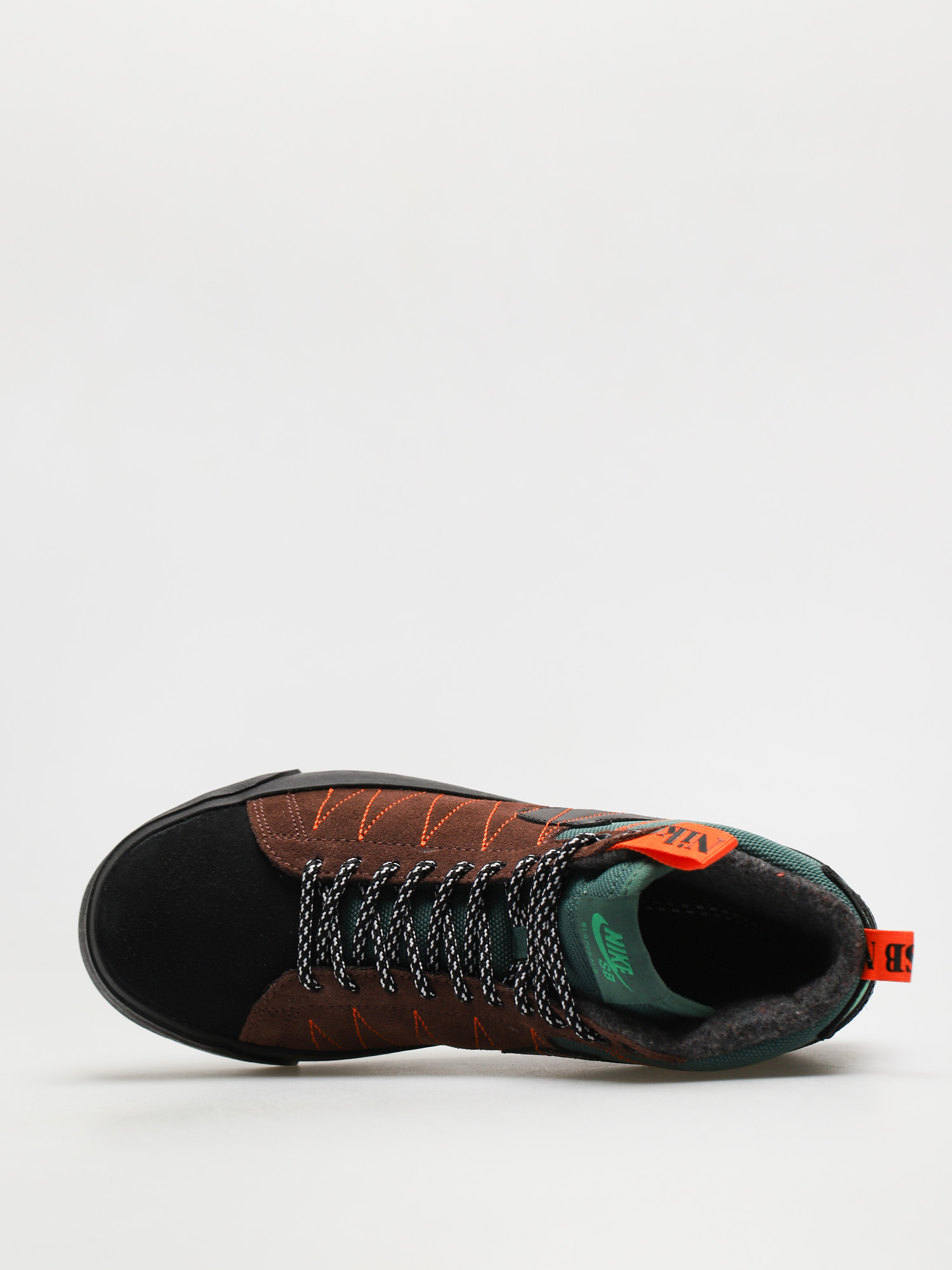 Buty Nike SB Zoom Blazer Mid Premium (noble green/black white safety orange)