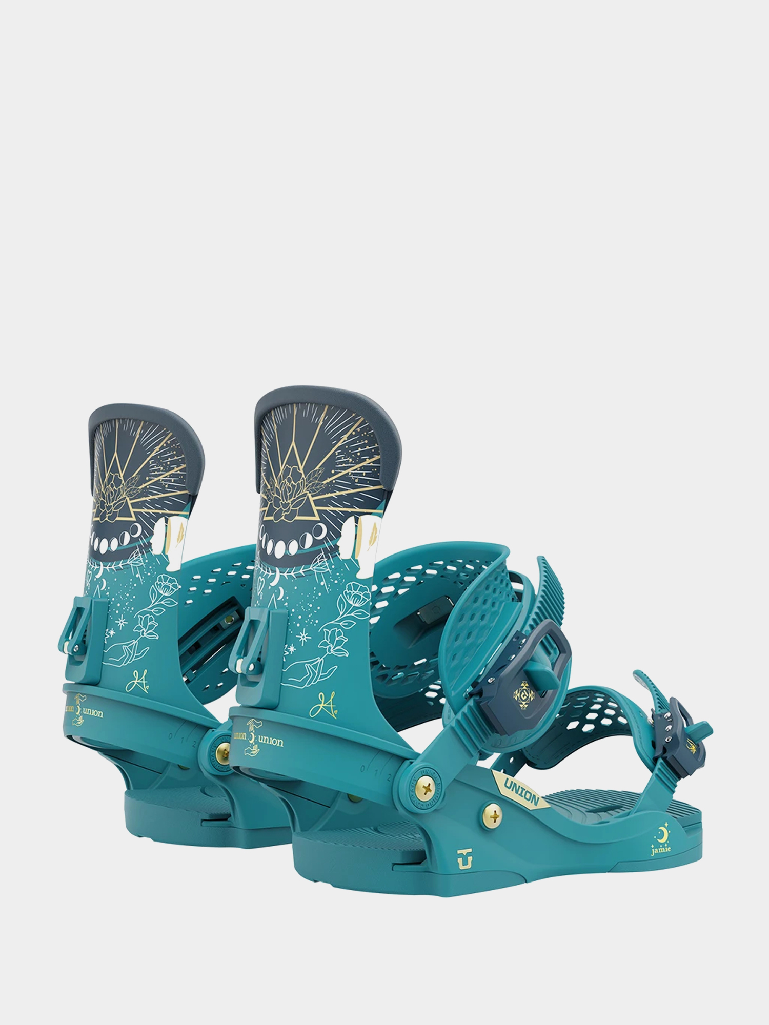 Męskie Wiązania snowboardowe Union Jamie Anderson (tahoe blue)