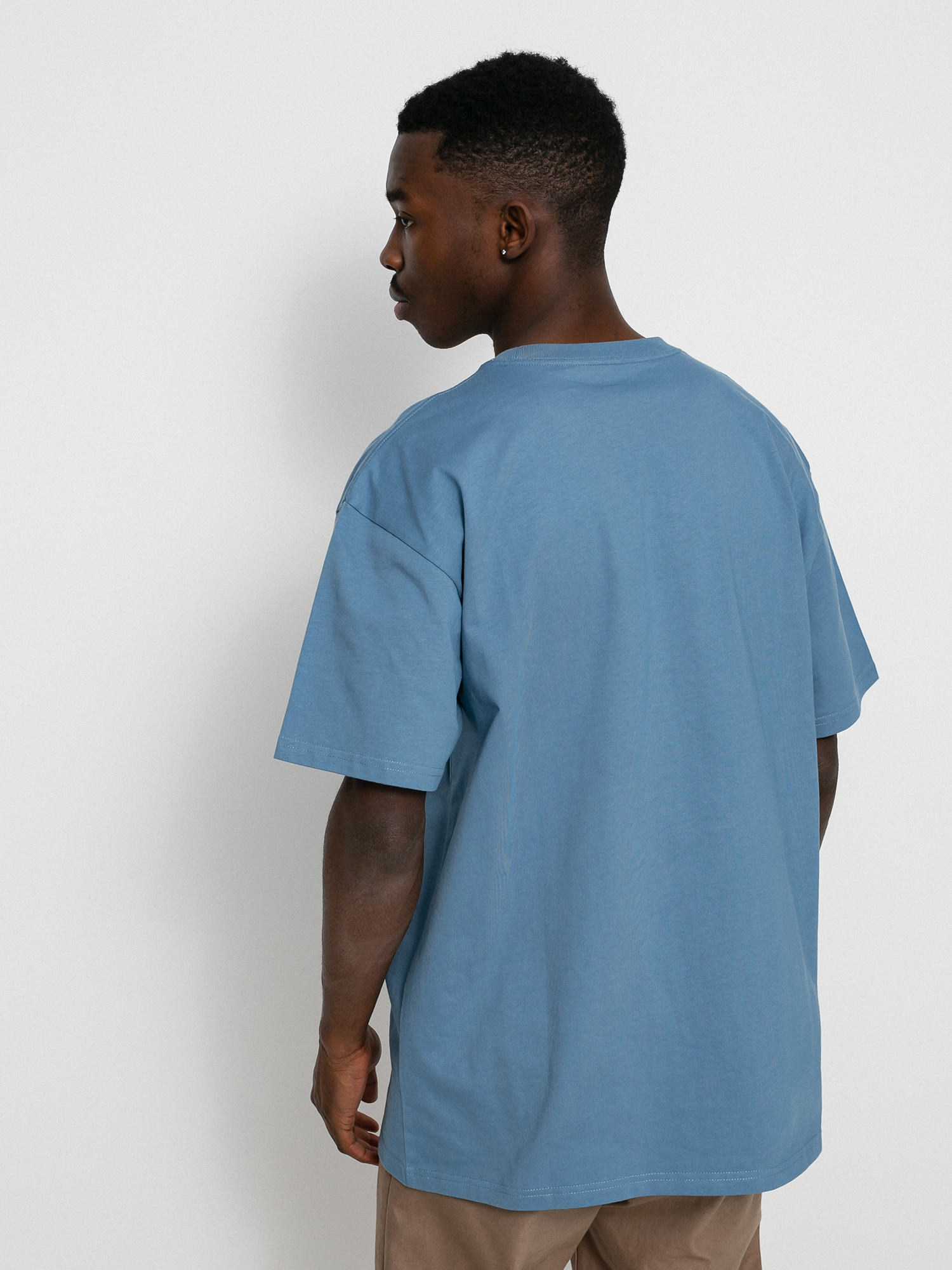 T-shirt Carhartt WIP Chase (icy water/gold)