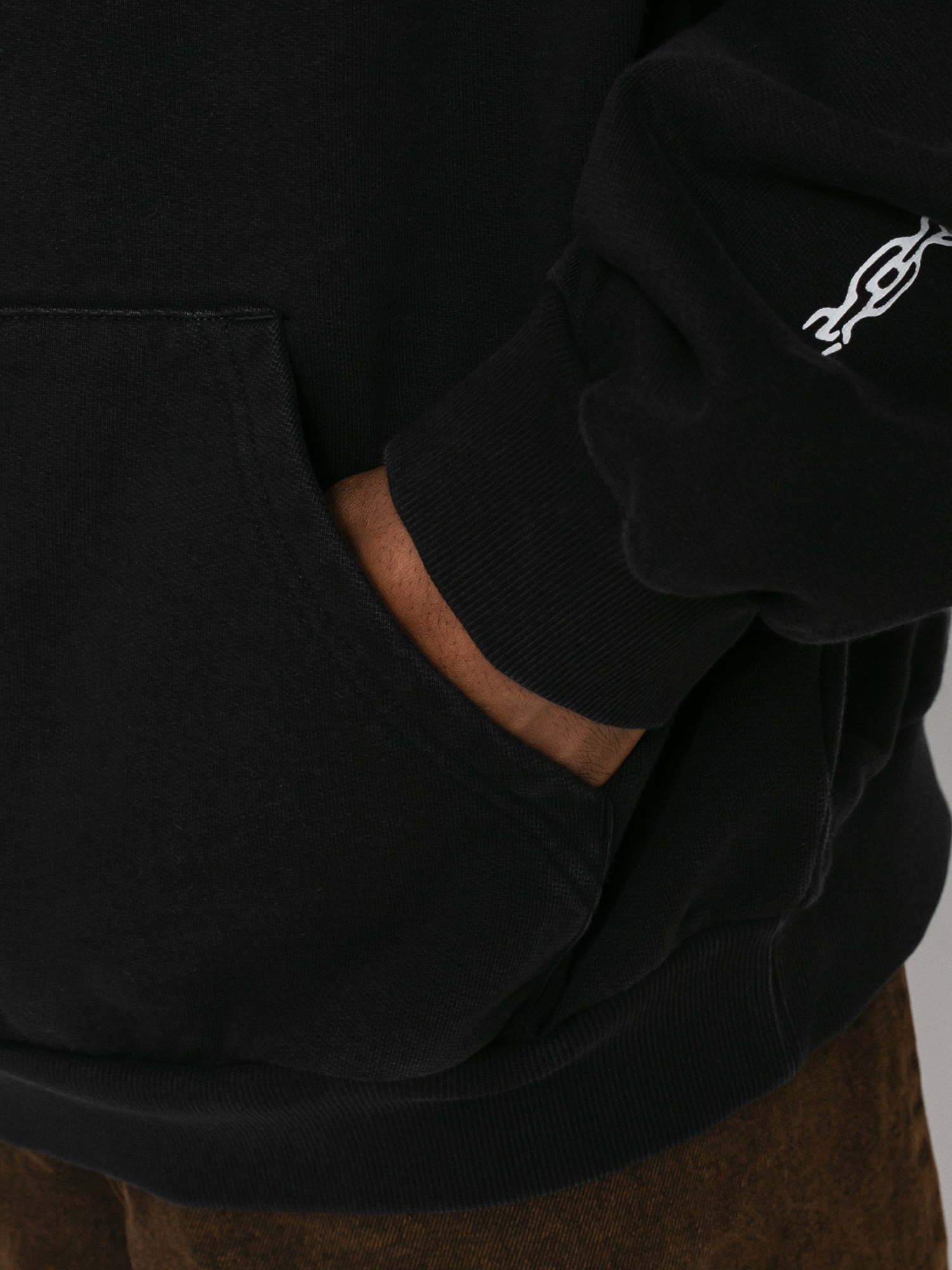 Bluza z kapturem Carhartt WIP Scramble HD (black/white)