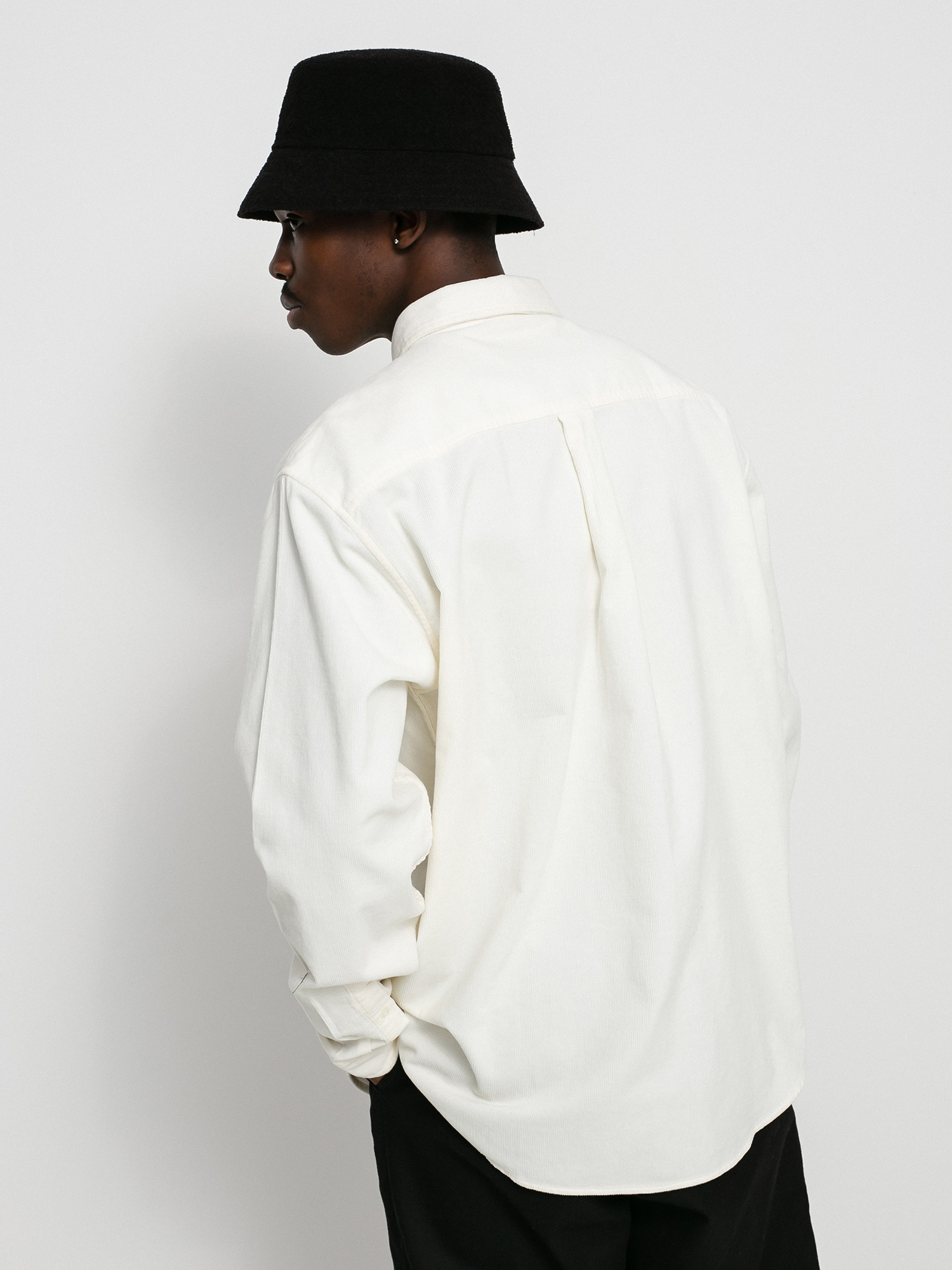 Koszula Carhartt WIP Madison Fine Cord (wax/black)