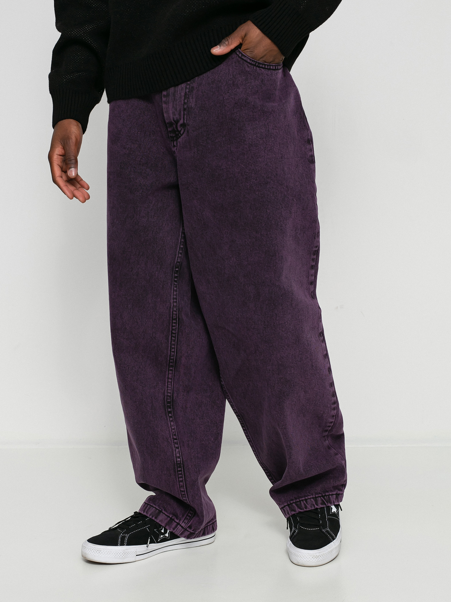 Spodnie Polar Skate Big Boy Jeans (purple black)