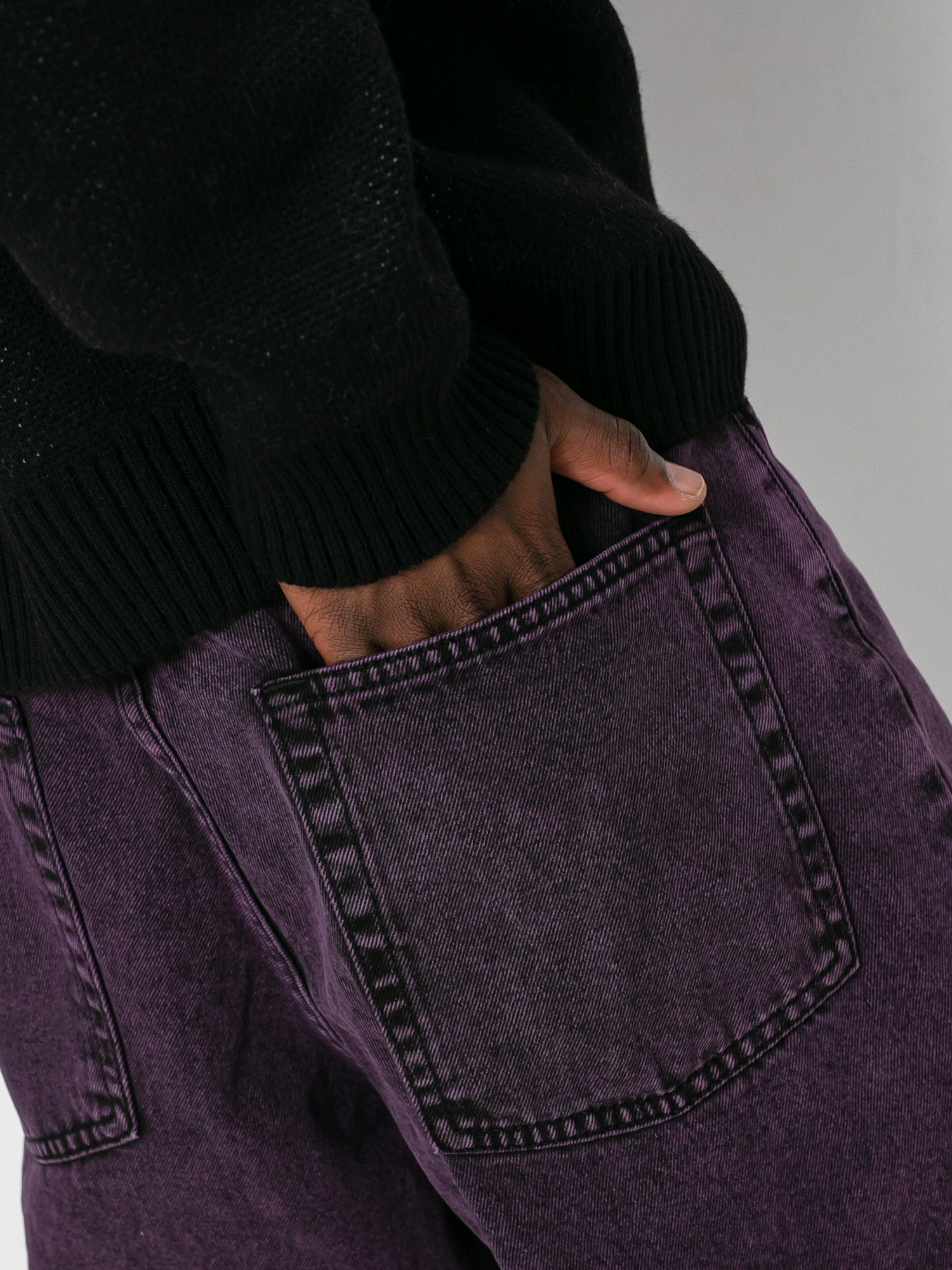 Spodnie Polar Skate Big Boy Jeans (purple black)