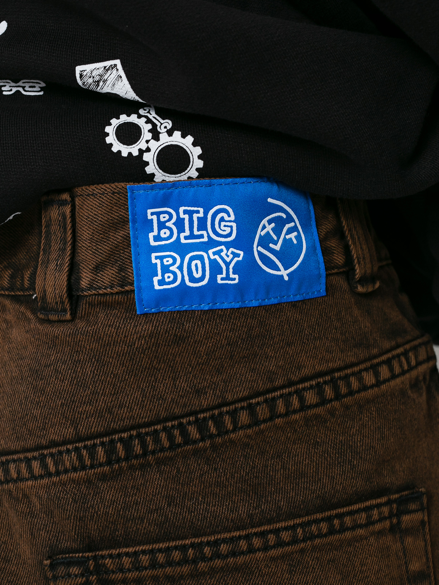 Spodnie Polar Skate Big Boy Jeans (brown black)
