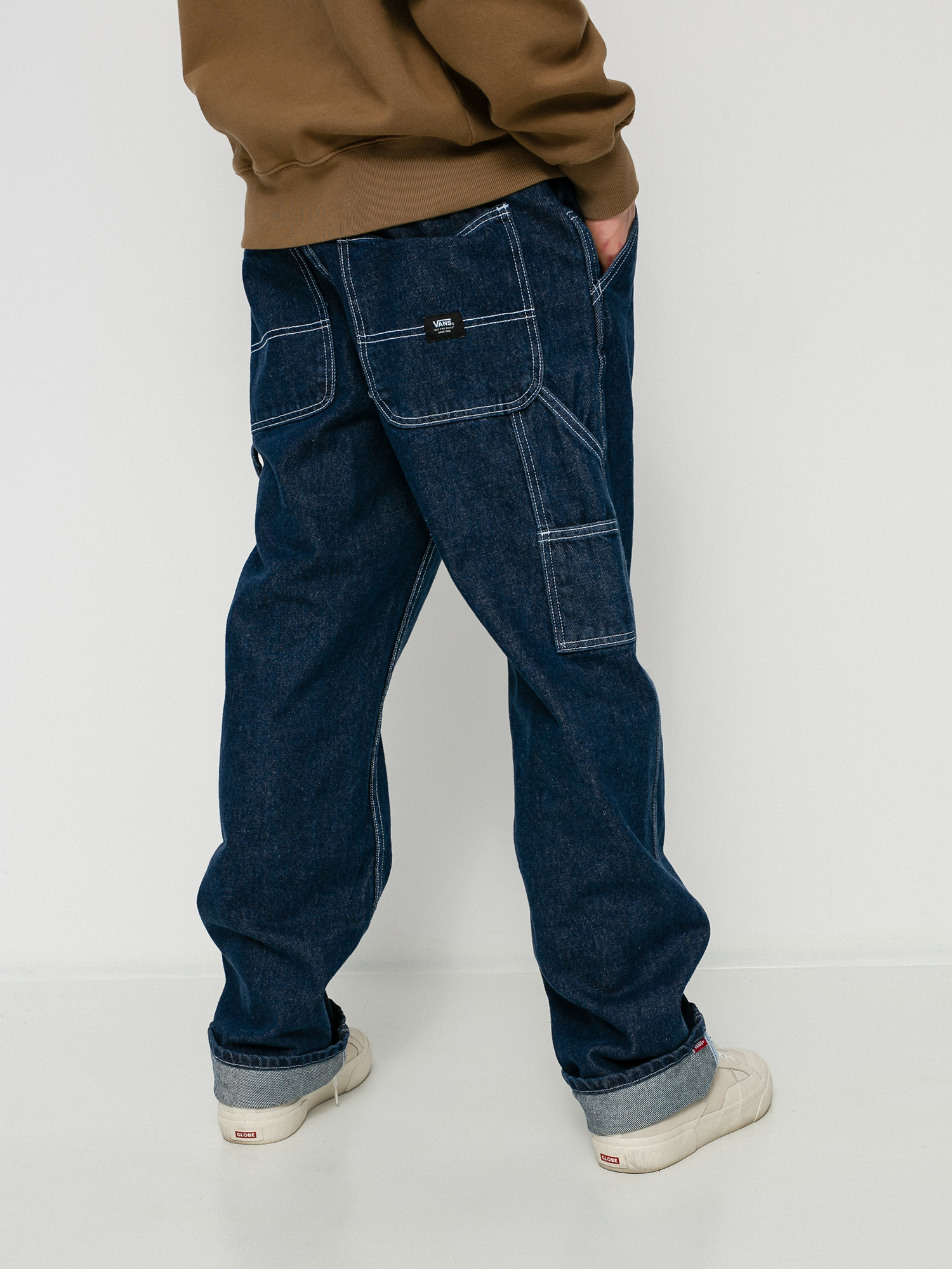 Spodnie Vans Drill Chore Relax Denim (midnight rinse)