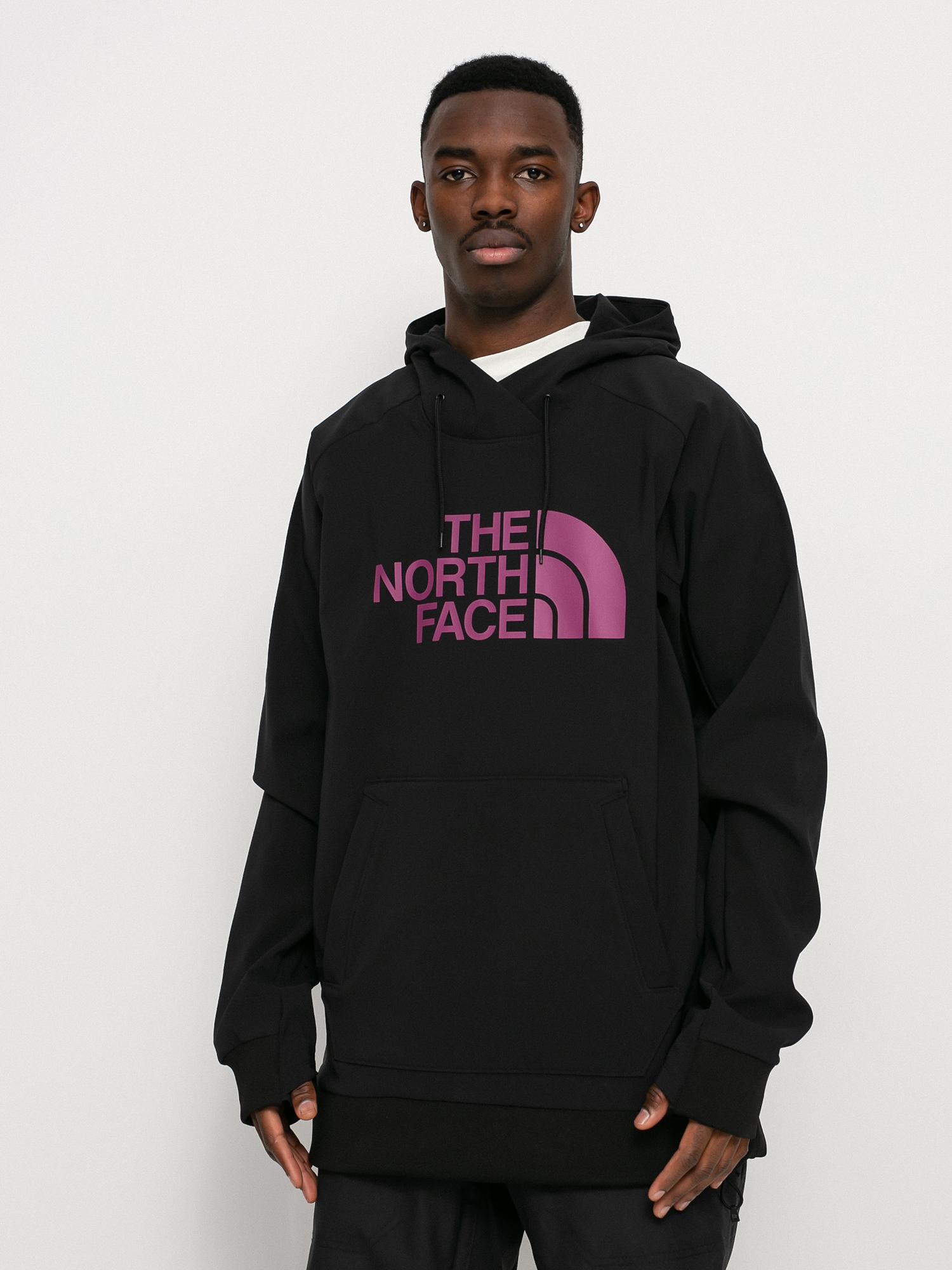 Bluza aktywna The North Face Tekno Logo HD (tnf black/roxbury pink)