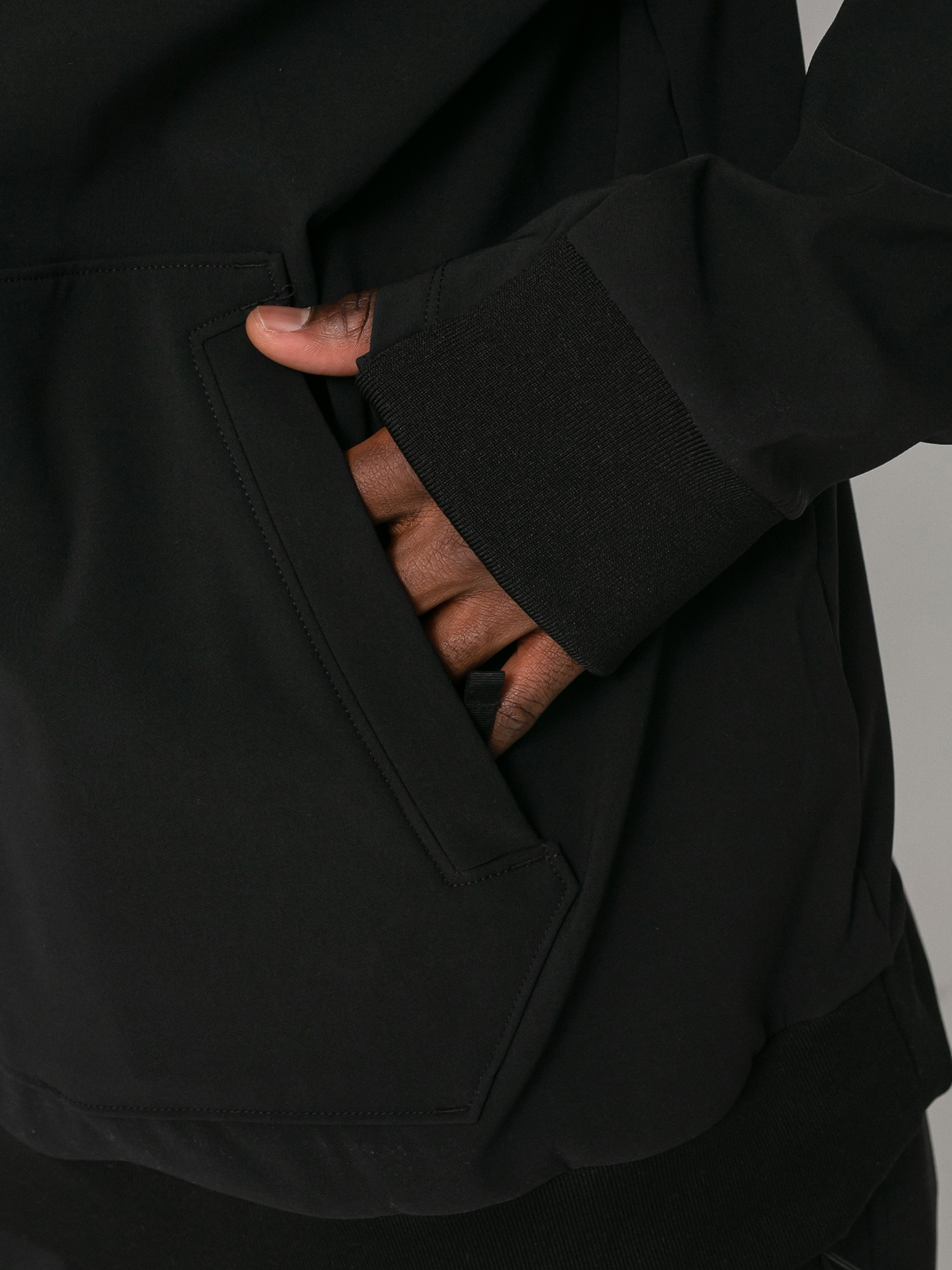 Bluza aktywna The North Face Tekno Logo HD (tnf black/roxbury pink)