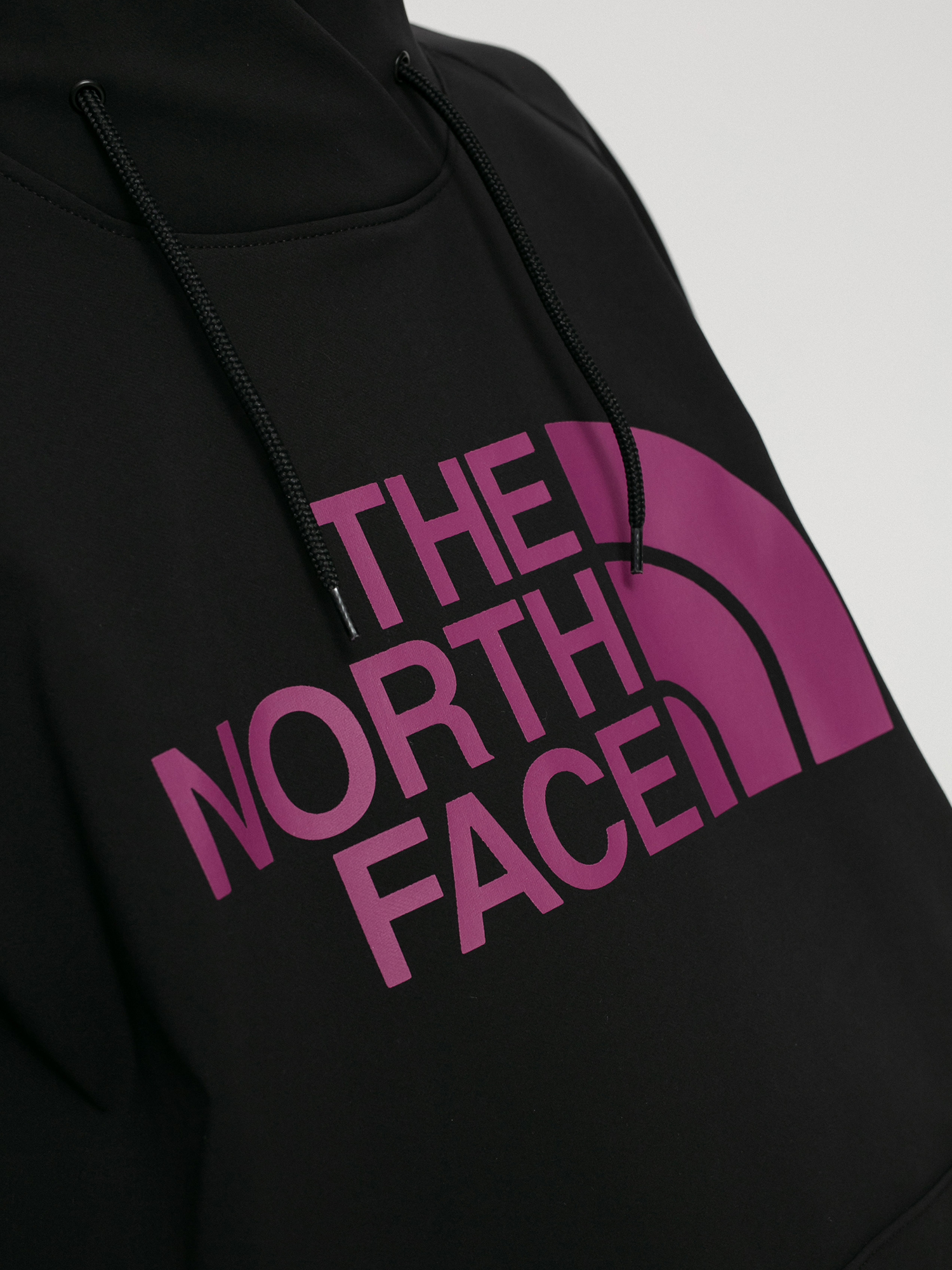 Bluza aktywna The North Face Tekno Logo HD (tnf black/roxbury pink)