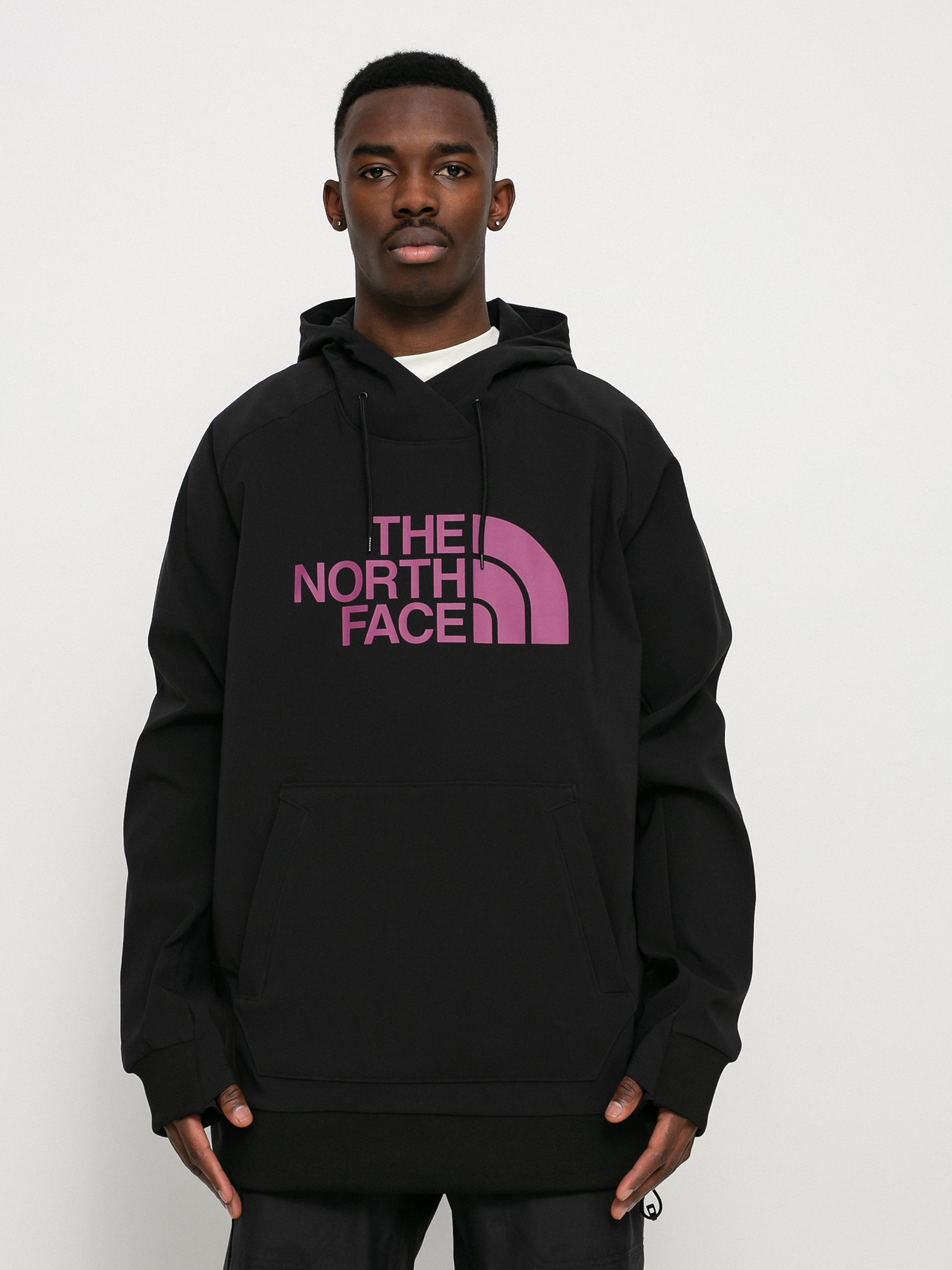 Bluza aktywna The North Face Tekno Logo HD (tnf black/roxbury pink)