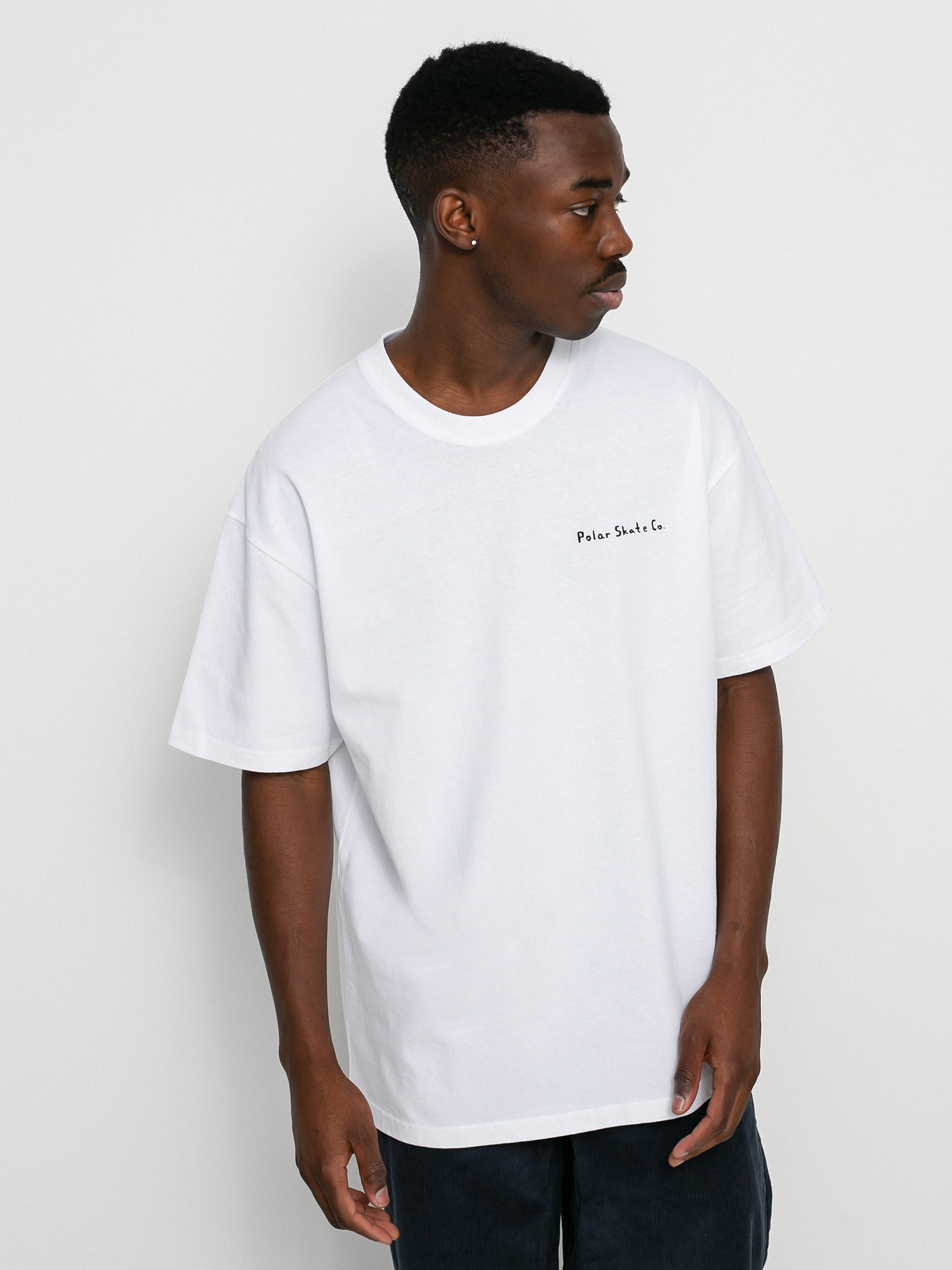 T-shirt Polar Skate Heaven HD (white)