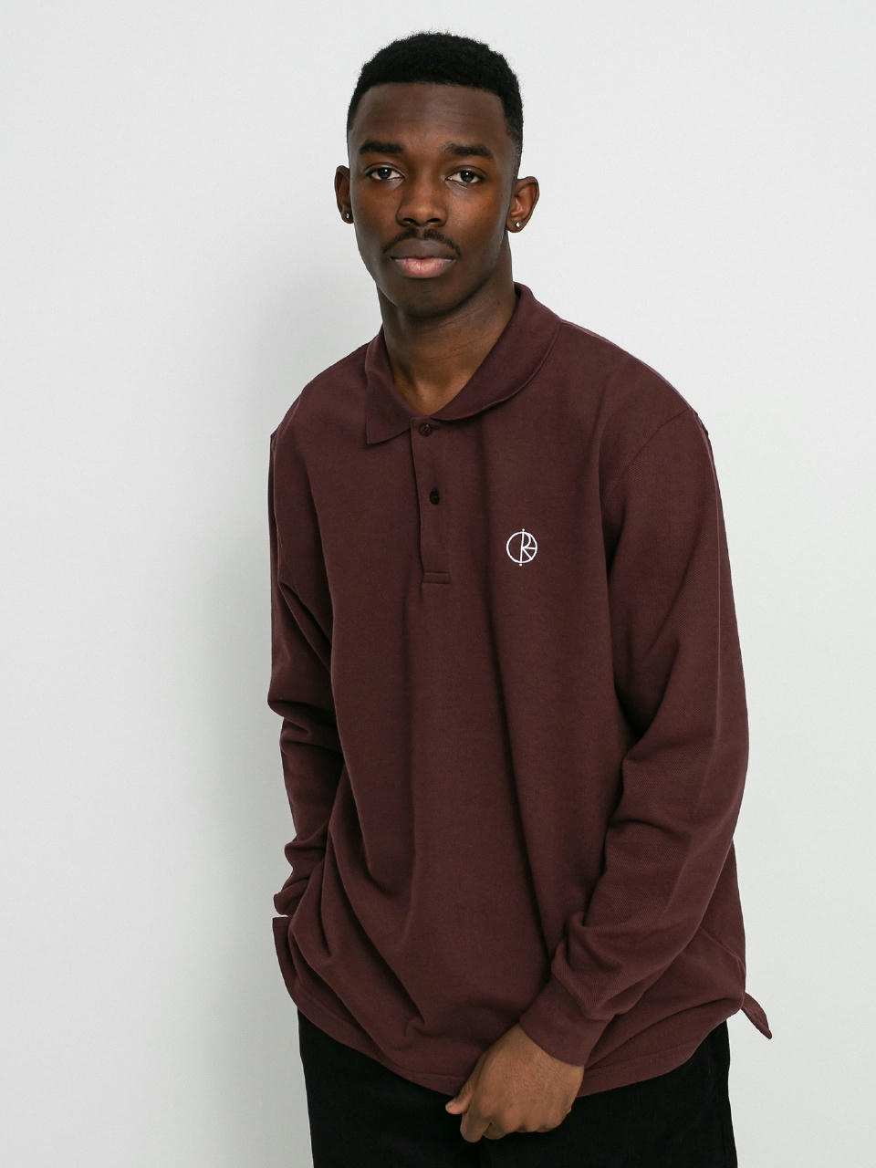 Longsleeve Polar Skate Polo (bordeaux)