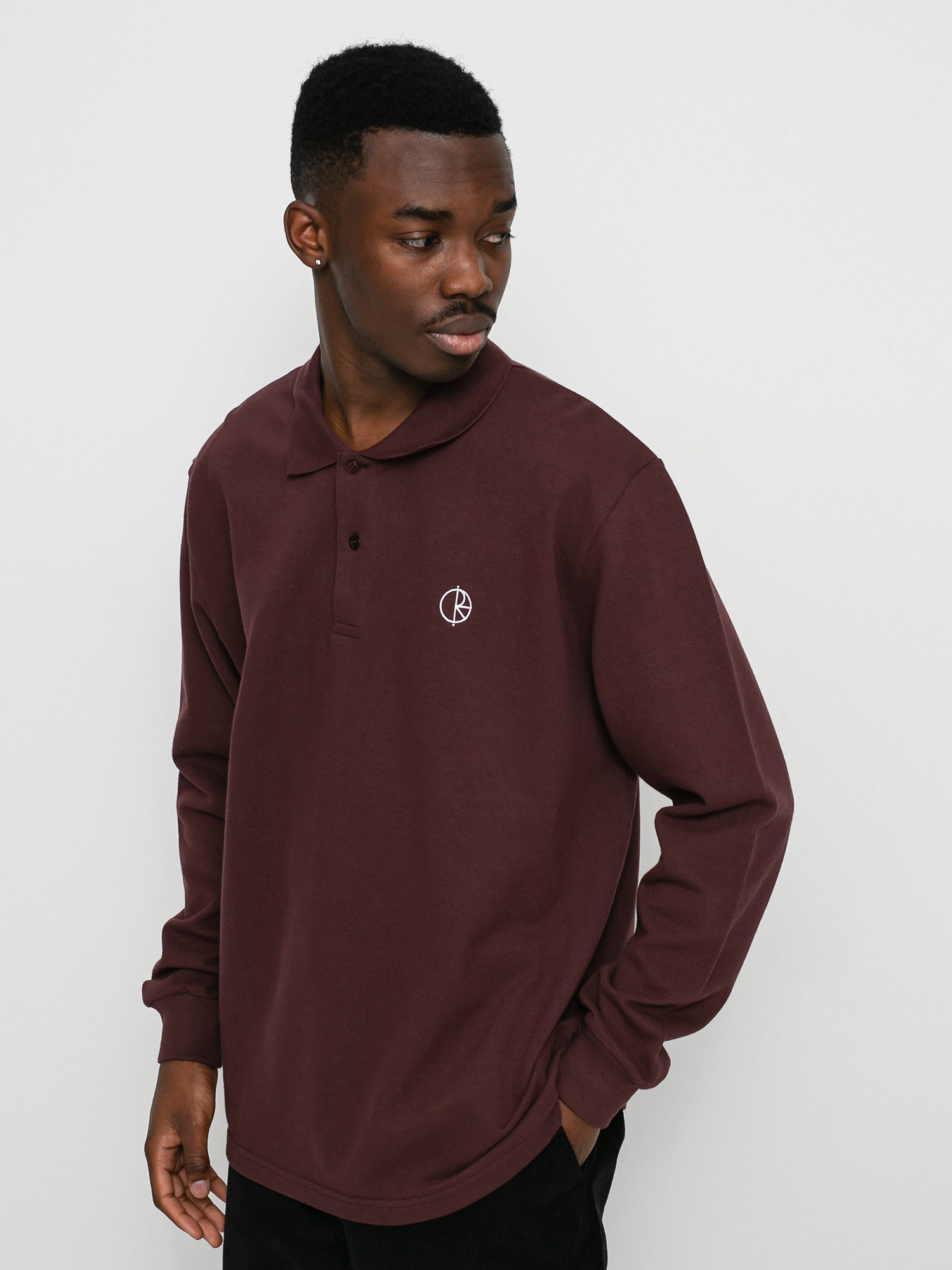 Longsleeve Polar Skate Polo (bordeaux)