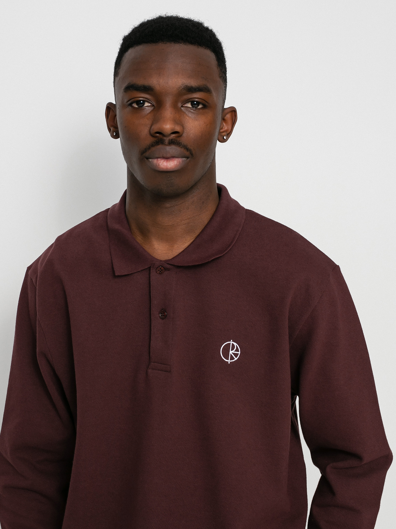 Longsleeve Polar Skate Polo (bordeaux)
