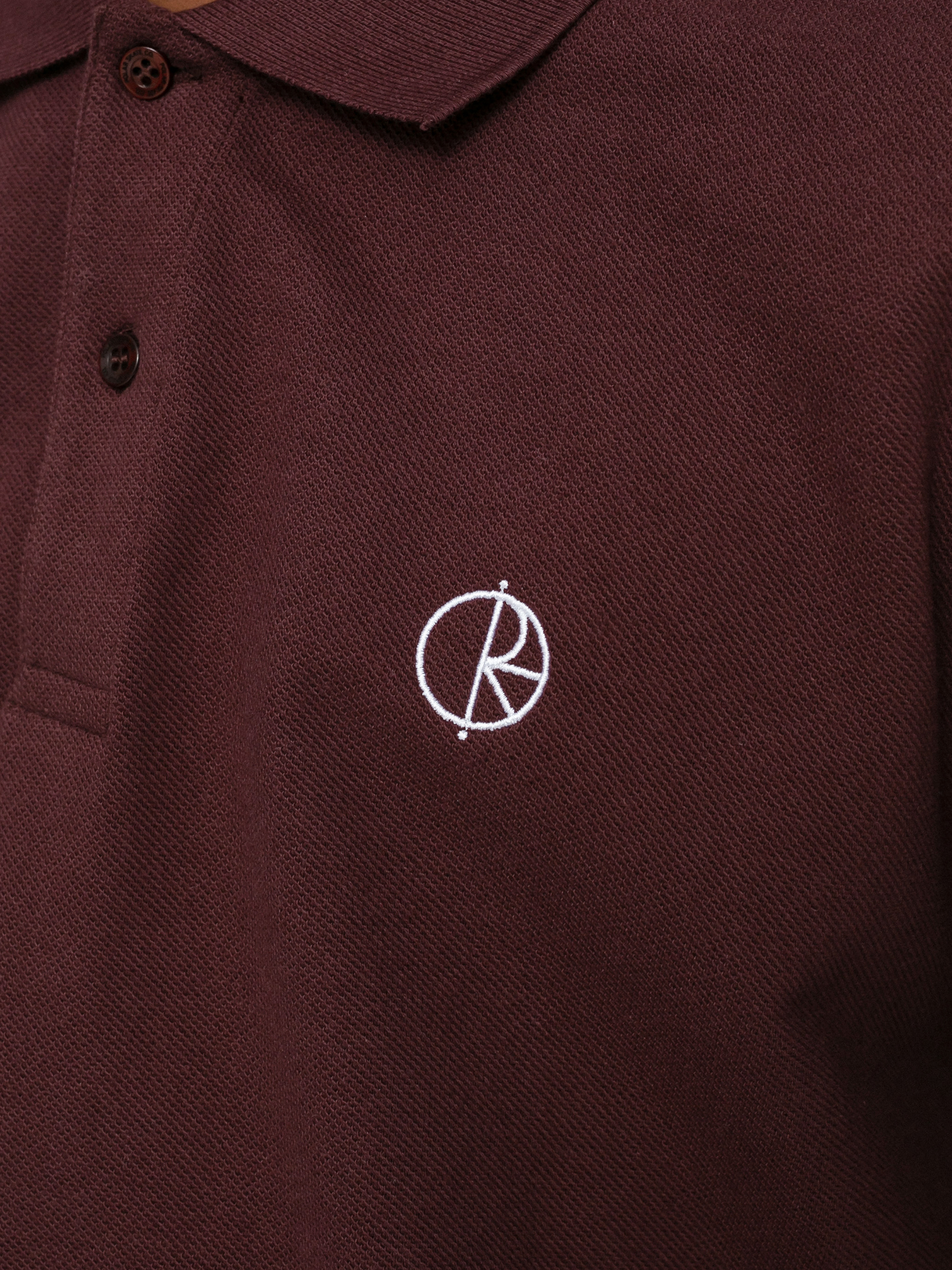 Longsleeve Polar Skate Polo (bordeaux)