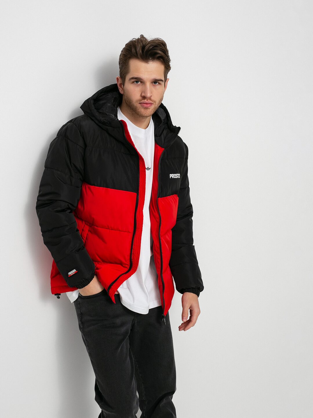 Kurtka Prosto Winter Adament (red)