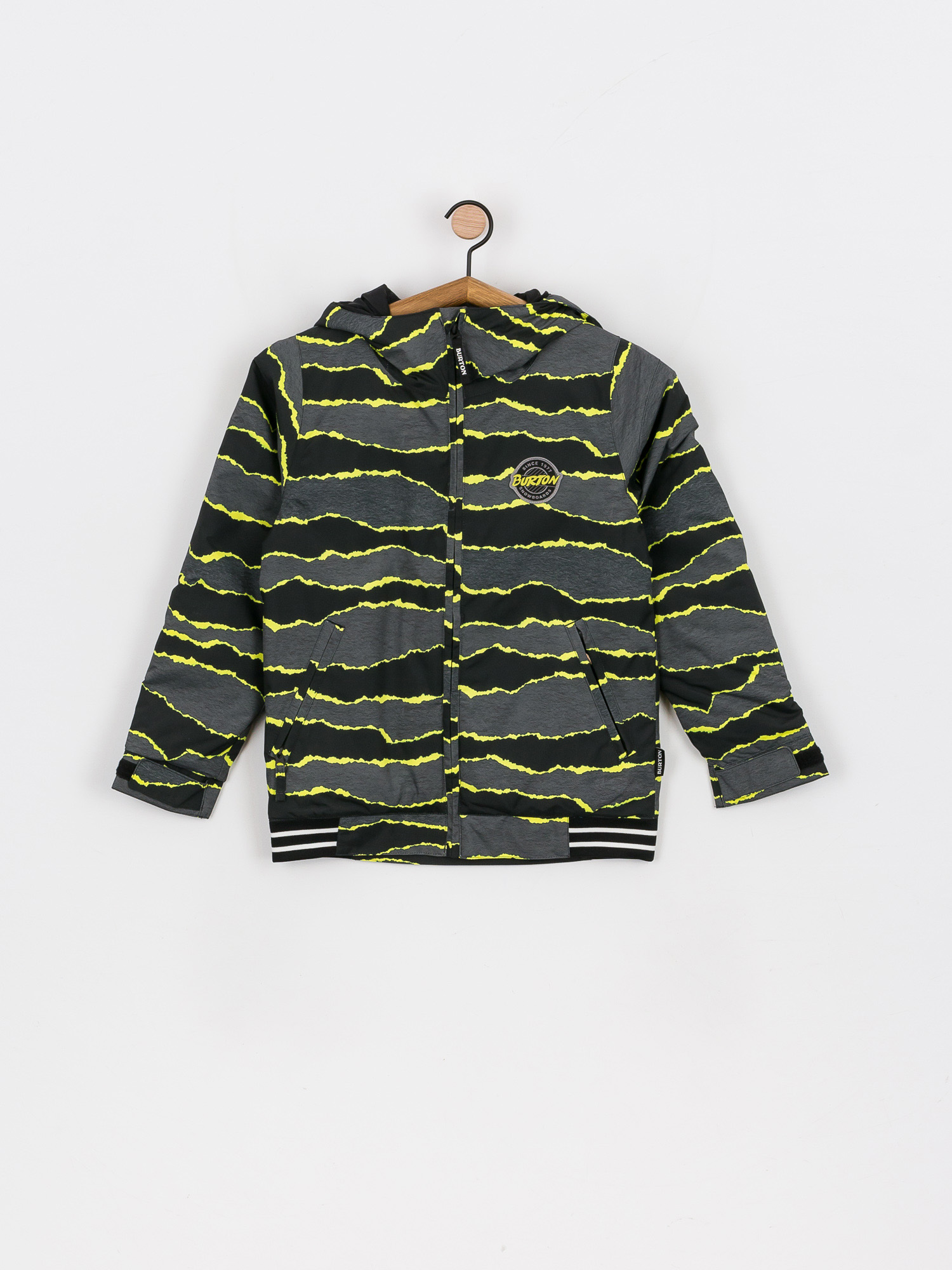 Kurtka snowboardowa Burton Game Day JR (torn stripe)